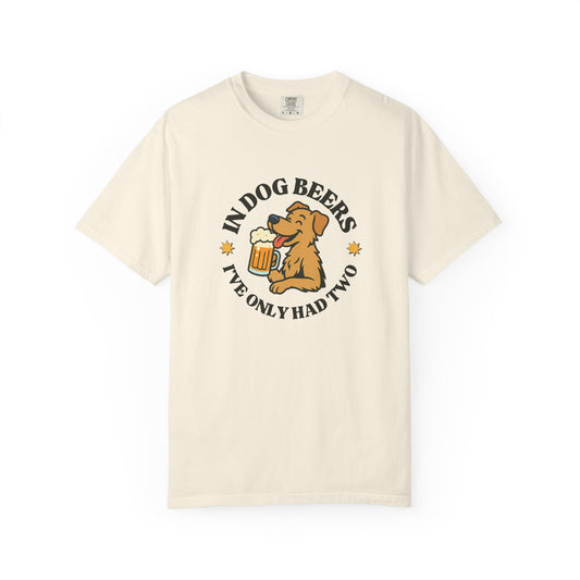 Funny Dog Beer T-shirt