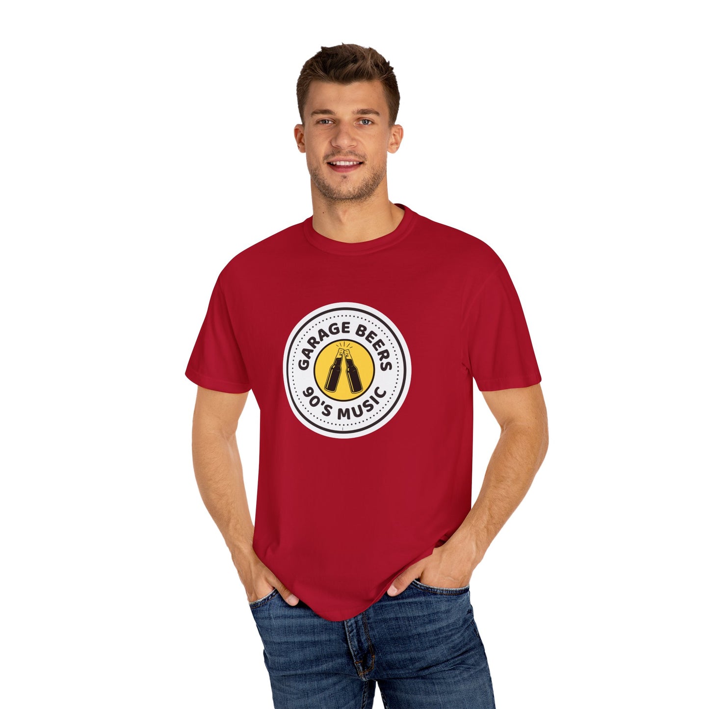 90's Music Garage Beers T-Shirt, Vintage Vibe Tee, Unisex Casual Shirt, Perfect for Parties, Music Lovers Gift, Retro Style Clothing