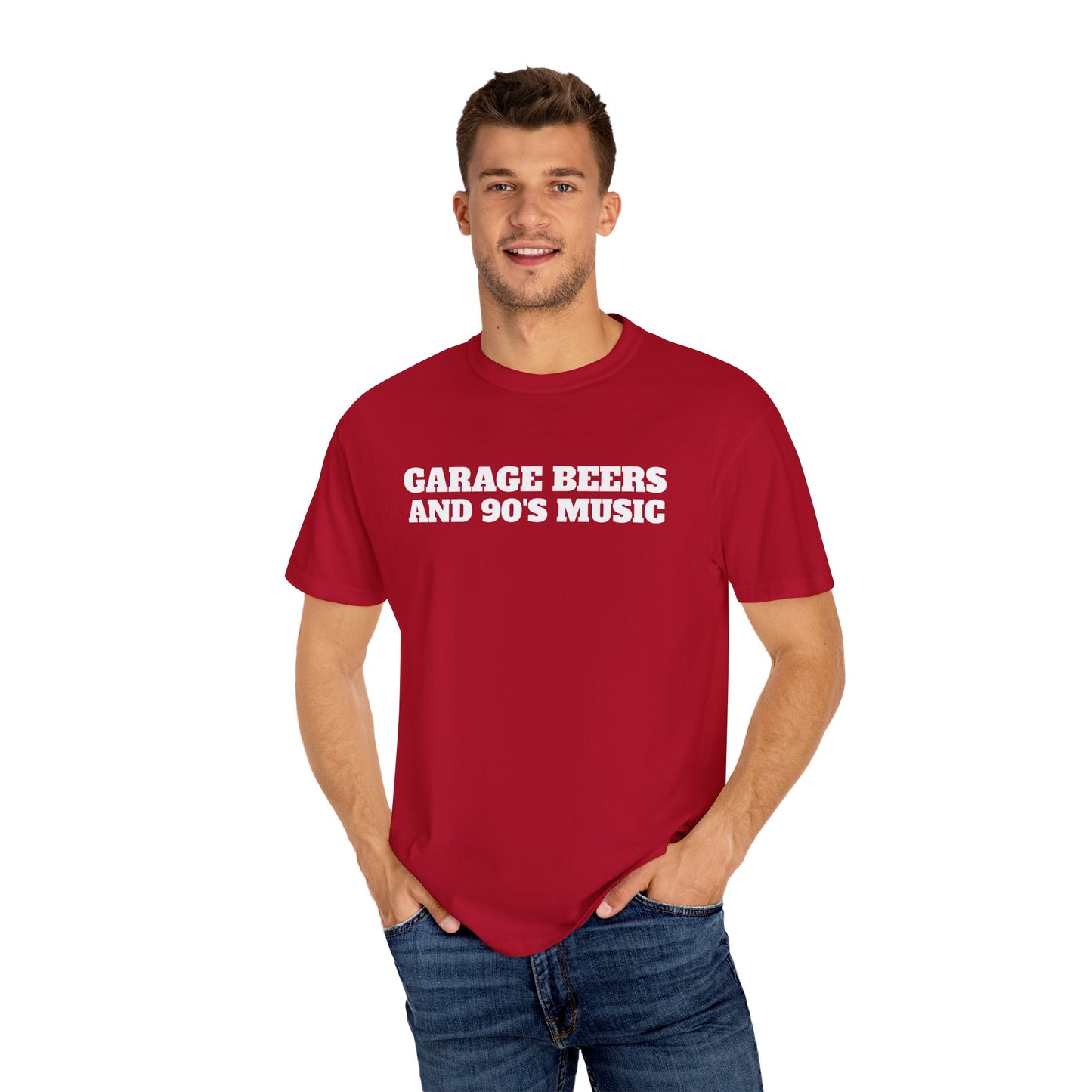 Beer & Nineties Music Unisex Tee