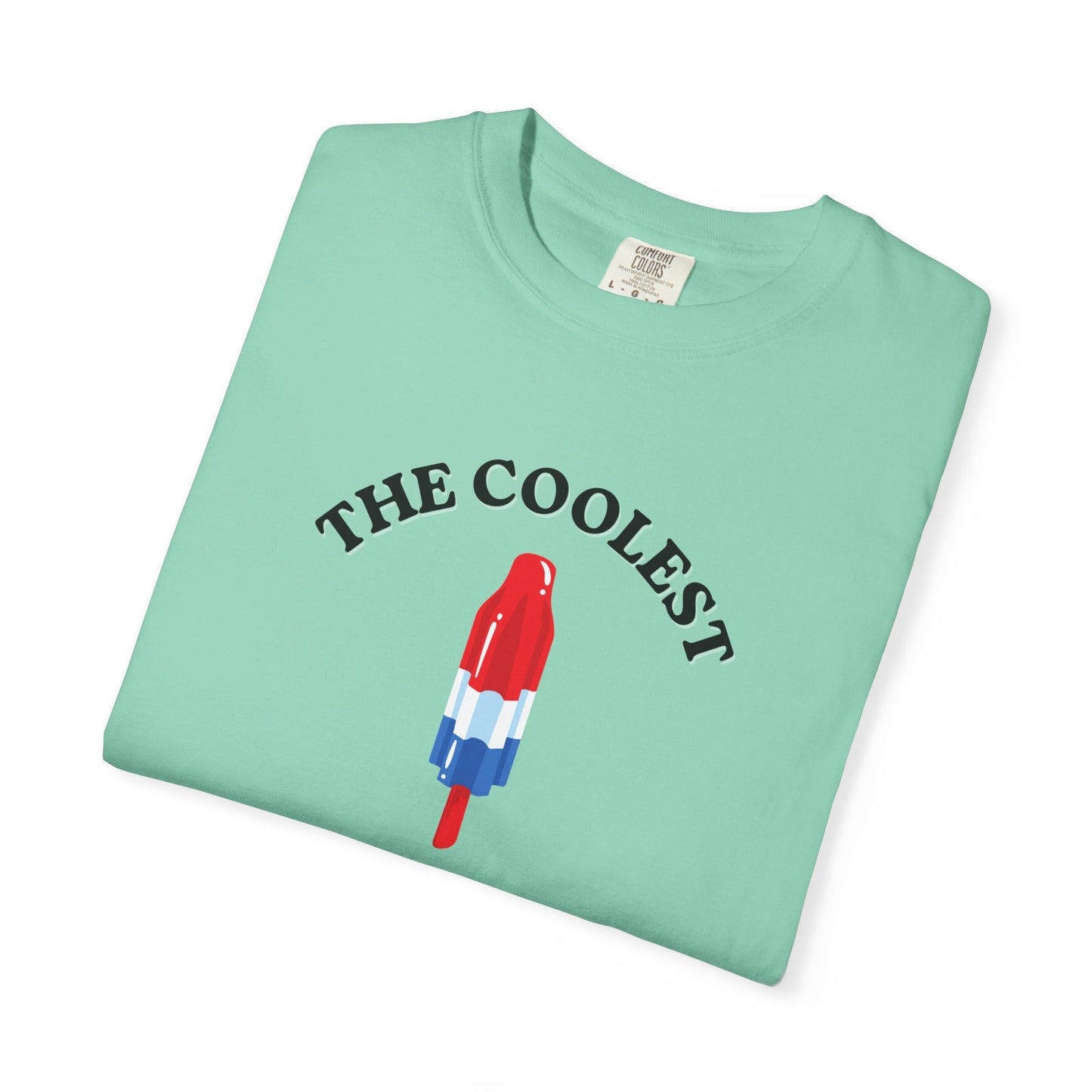 Coolest Pop T-Shirt, Fun Summer Tee, Unisex Graphic Tee, Ice Cream Lover Gift, Beach Party Shirt, Creative Summer Apparel