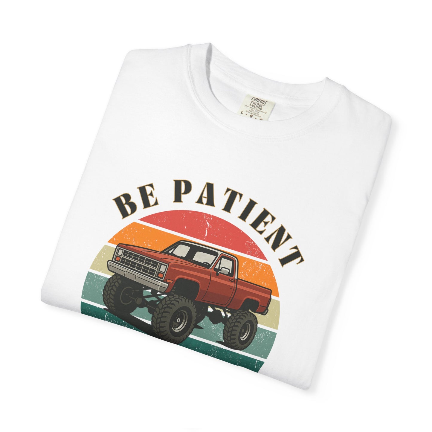 Retro 90s Graphic Tee - Vintage Style Unisex T-Shirt, Casual Wear, Gifts, Summer Style, Be Patient Design