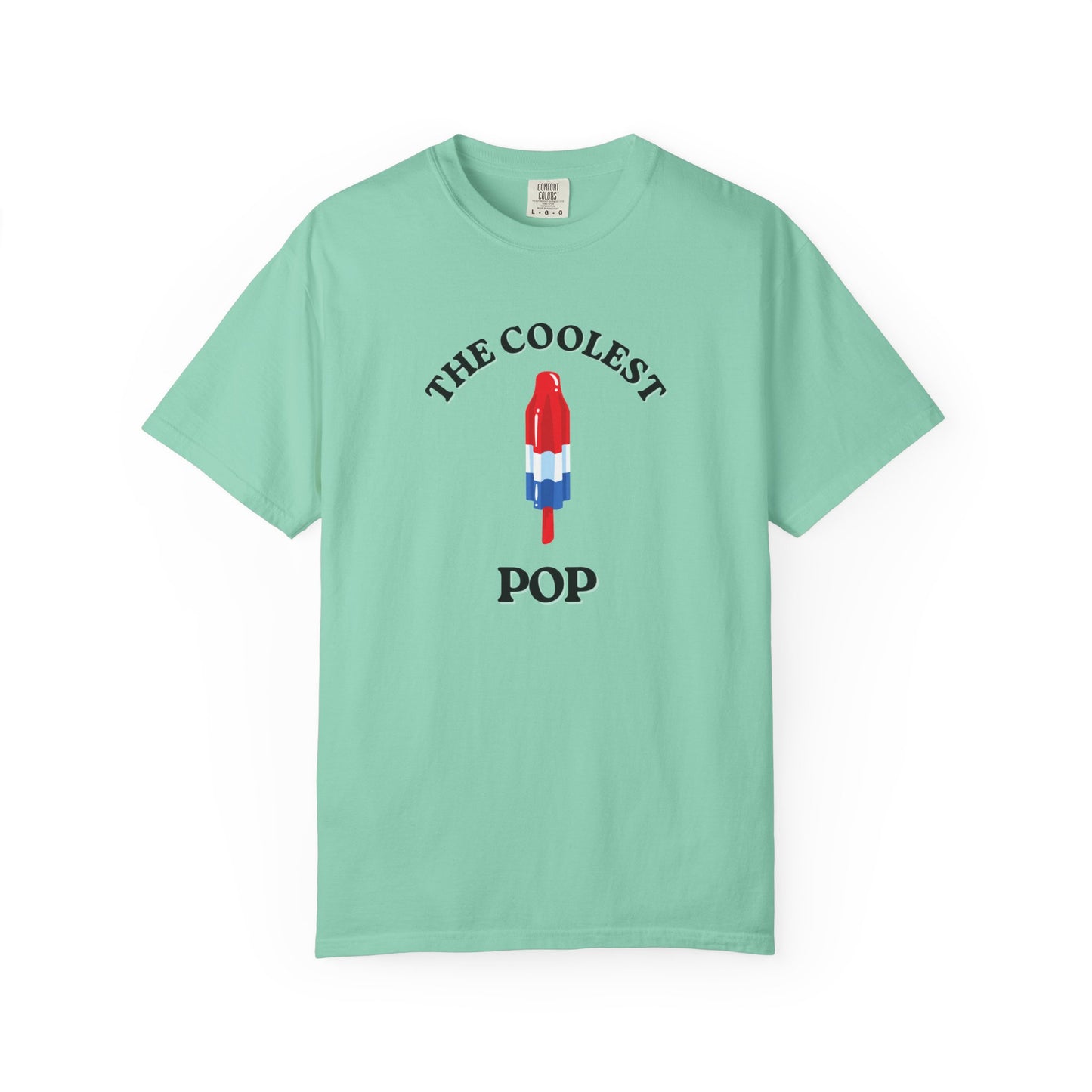 Coolest Pop T-Shirt, Fun Summer Tee, Unisex Graphic Tee, Ice Cream Lover Gift, Beach Party Shirt, Creative Summer Apparel