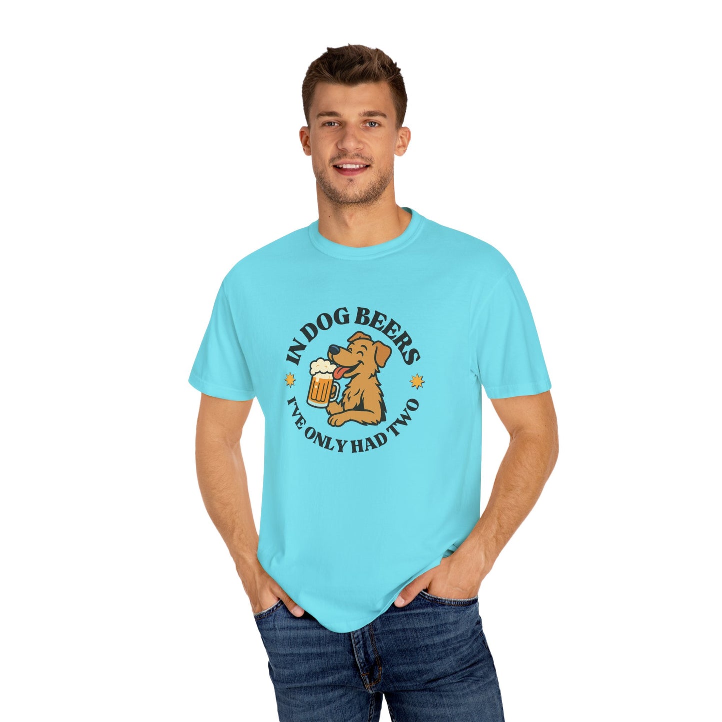 Funny Dog Beer T-shirt