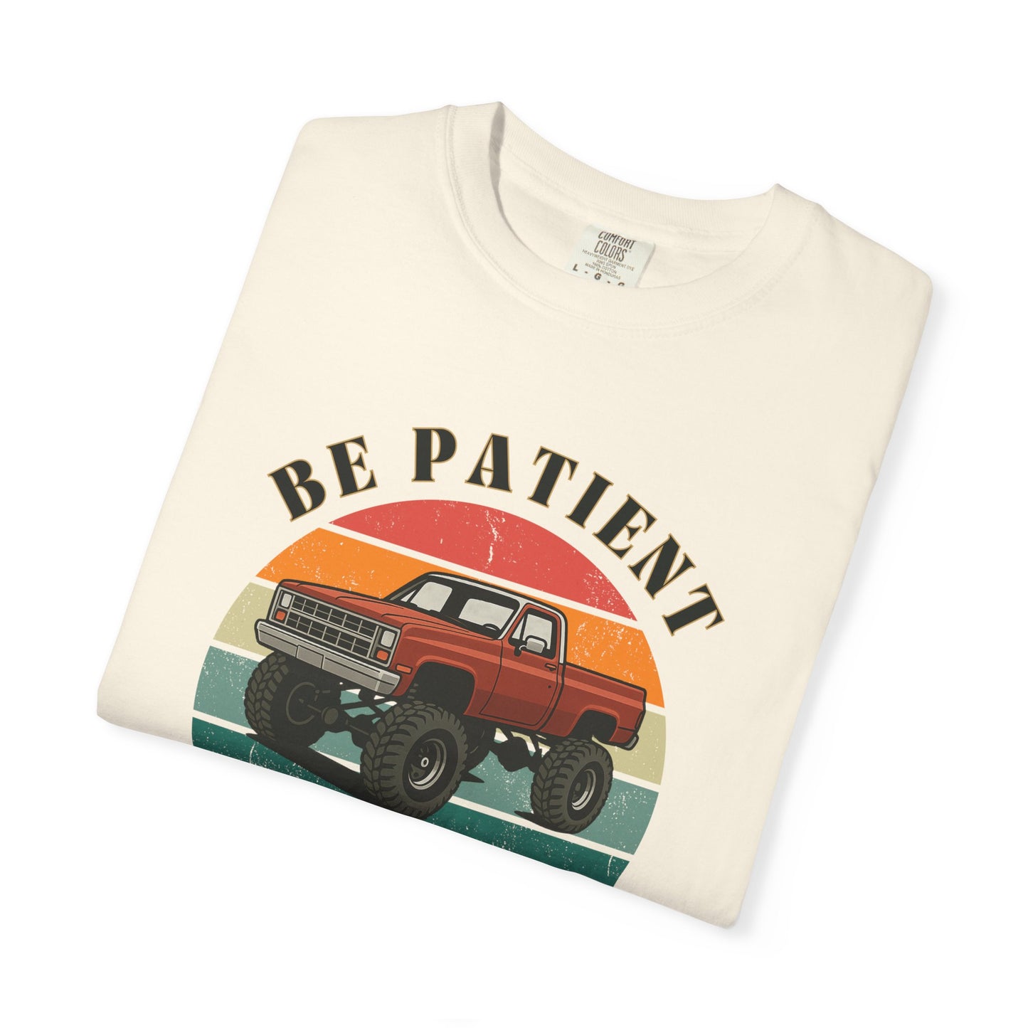 Retro 90s Graphic Tee - Vintage Style Unisex T-Shirt, Casual Wear, Gifts, Summer Style, Be Patient Design