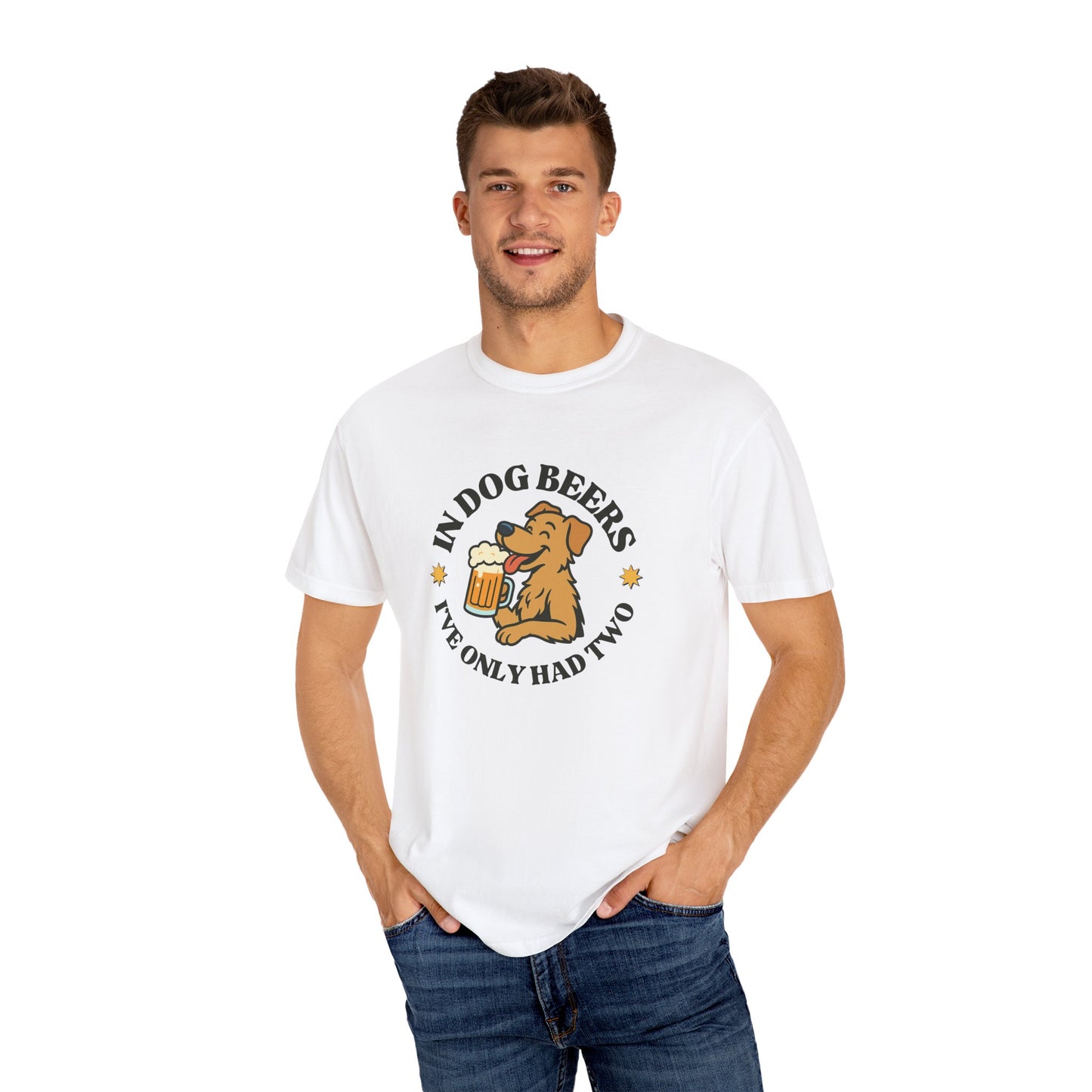 Funny Dog Beer T-shirt