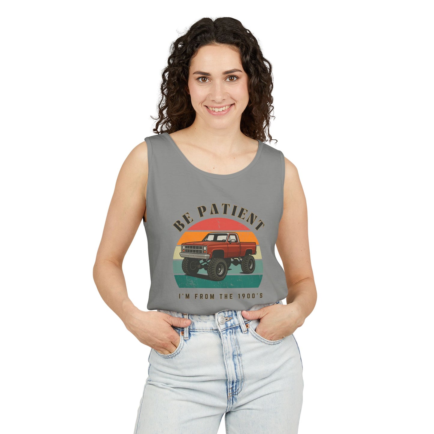 Retro 90's Graphic Tank Top - Vintage Style, Unisex Summer Wear, Casual Apparel, Gift for Nostalgic Friends