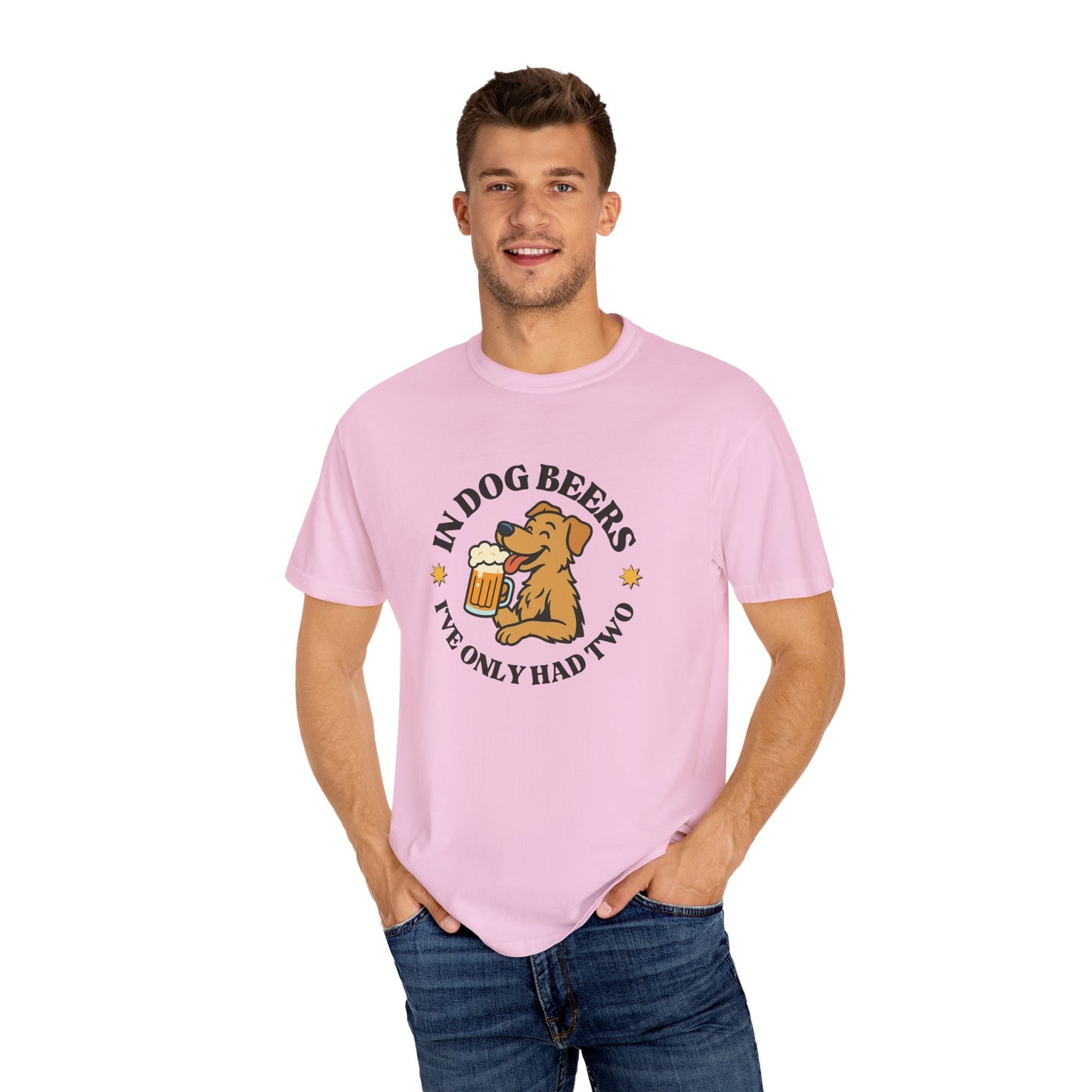 Funny Dog Beer T-shirt