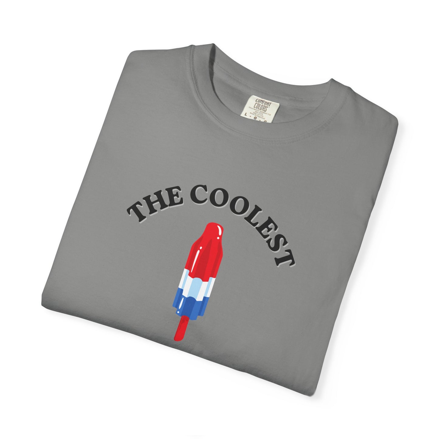 Coolest Pop T-Shirt, Fun Summer Tee, Unisex Graphic Tee, Ice Cream Lover Gift, Beach Party Shirt, Creative Summer Apparel