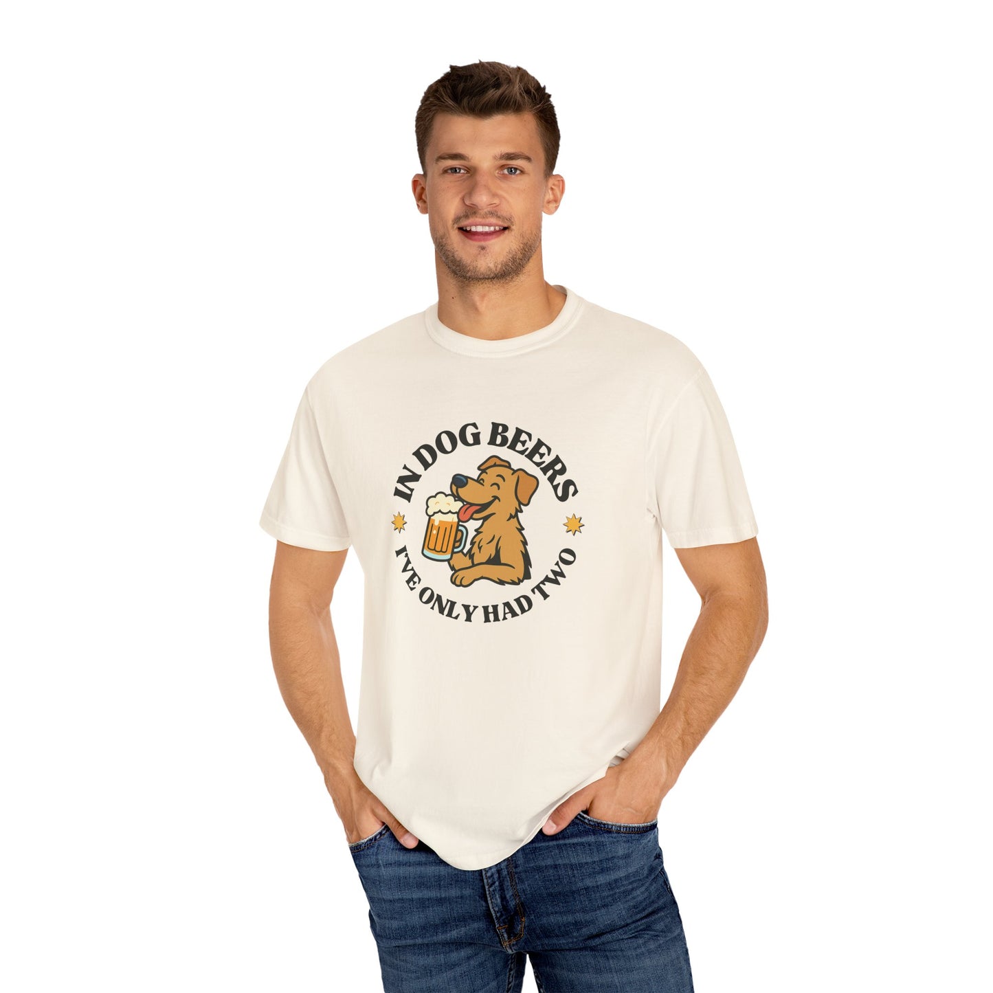 Funny Dog Beer T-shirt