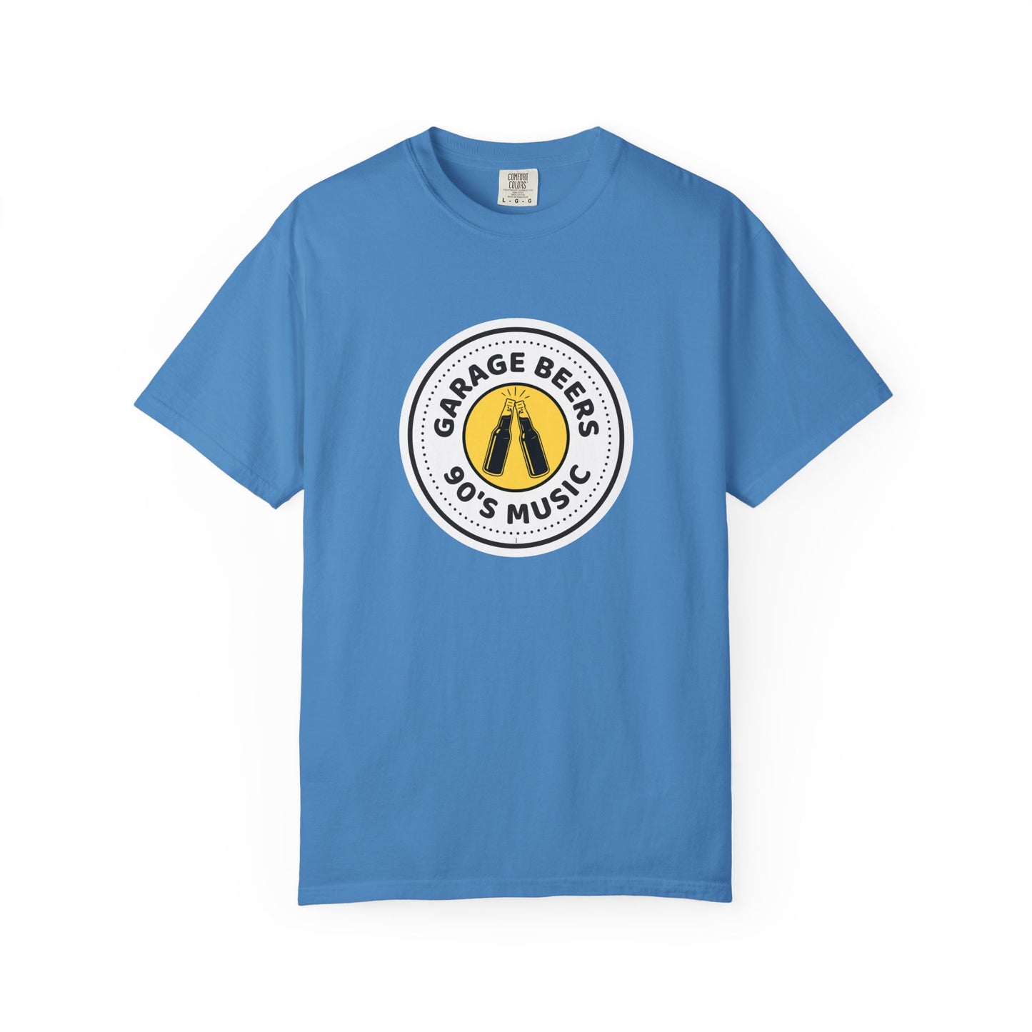 90's Music Garage Beers T-Shirt, Vintage Vibe Tee, Unisex Casual Shirt, Perfect for Parties, Music Lovers Gift, Retro Style Clothing