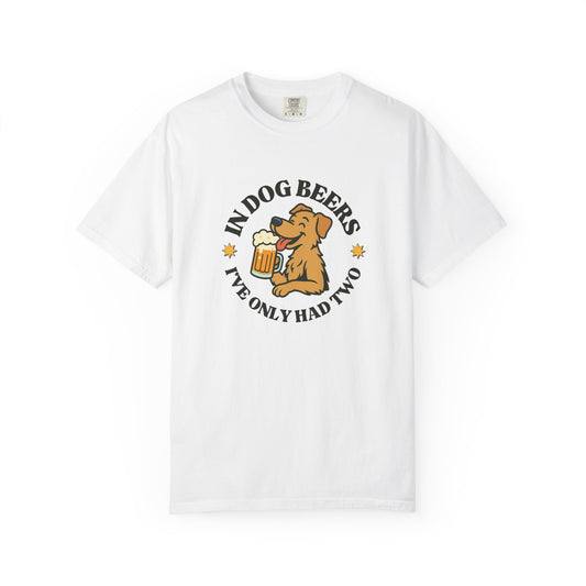 Funny Dog Beer T-shirt