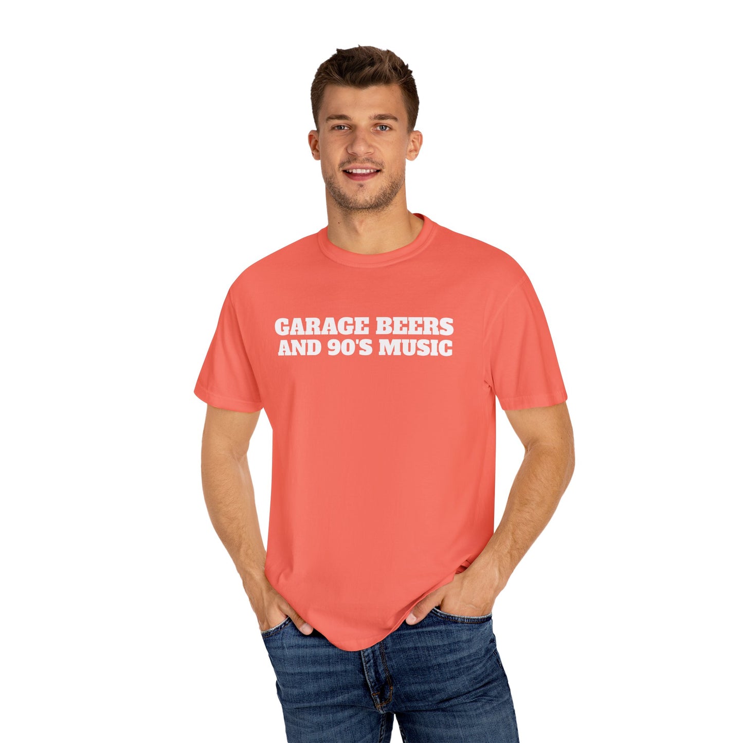 Beer & Nineties Music Unisex Tee