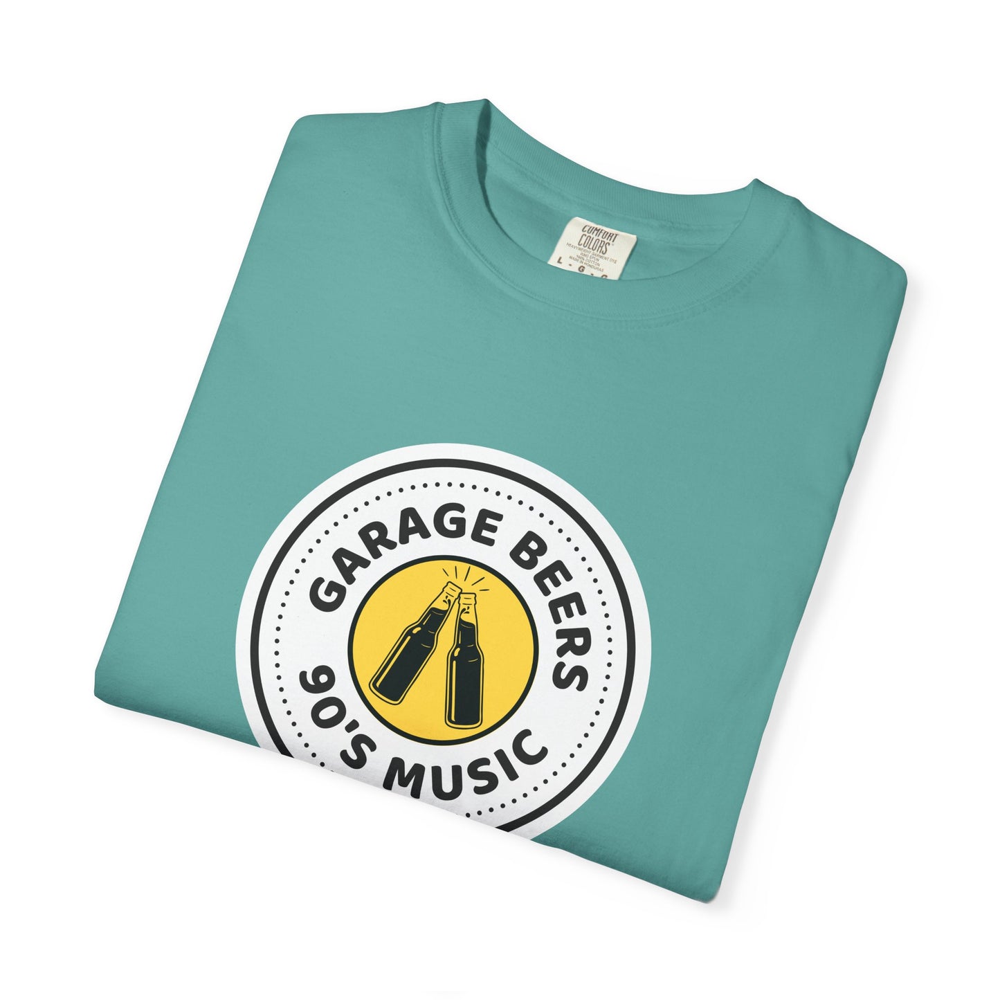 90's Music Garage Beers T-Shirt, Vintage Vibe Tee, Unisex Casual Shirt, Perfect for Parties, Music Lovers Gift, Retro Style Clothing