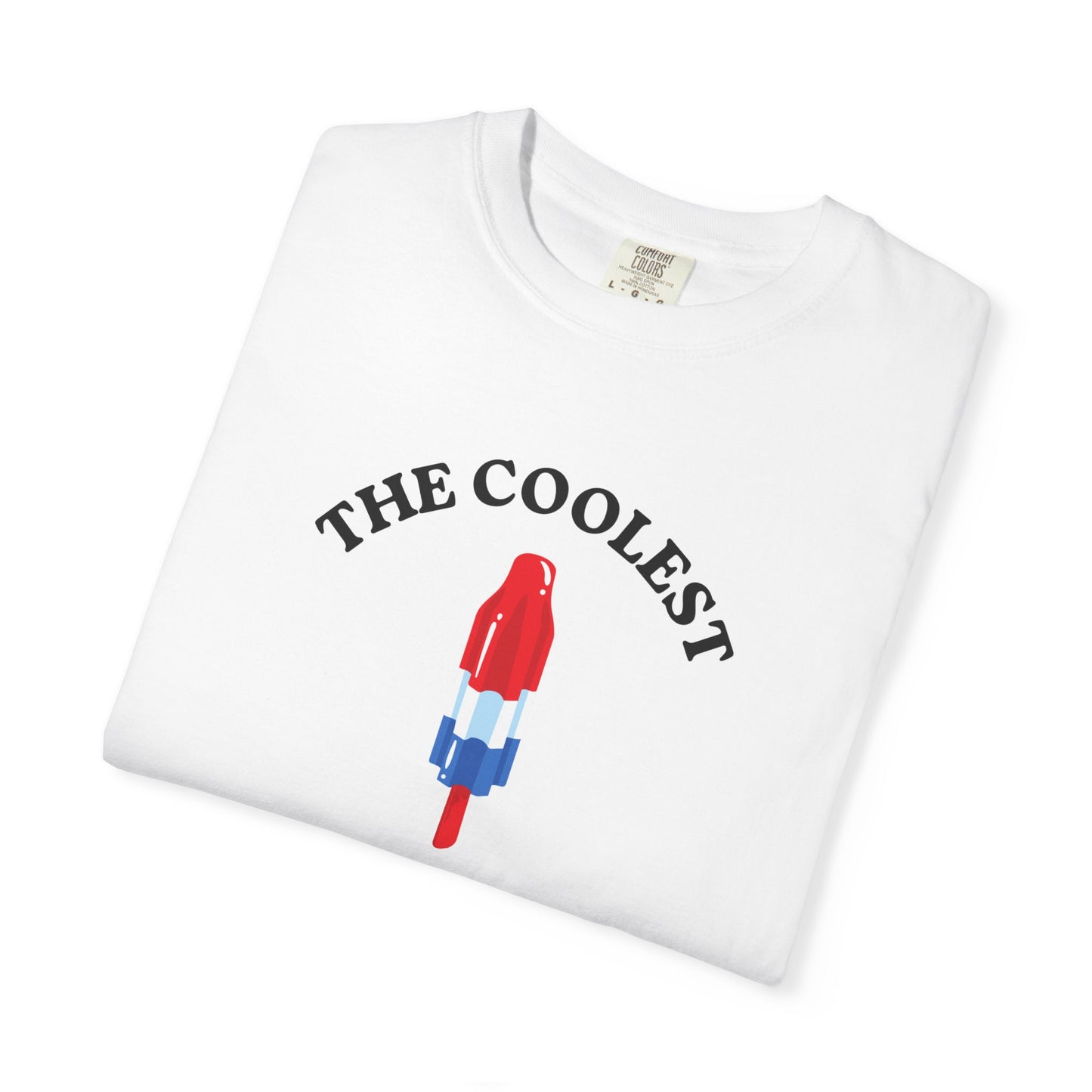 Coolest Pop T-Shirt, Fun Summer Tee, Unisex Graphic Tee, Ice Cream Lover Gift, Beach Party Shirt, Creative Summer Apparel