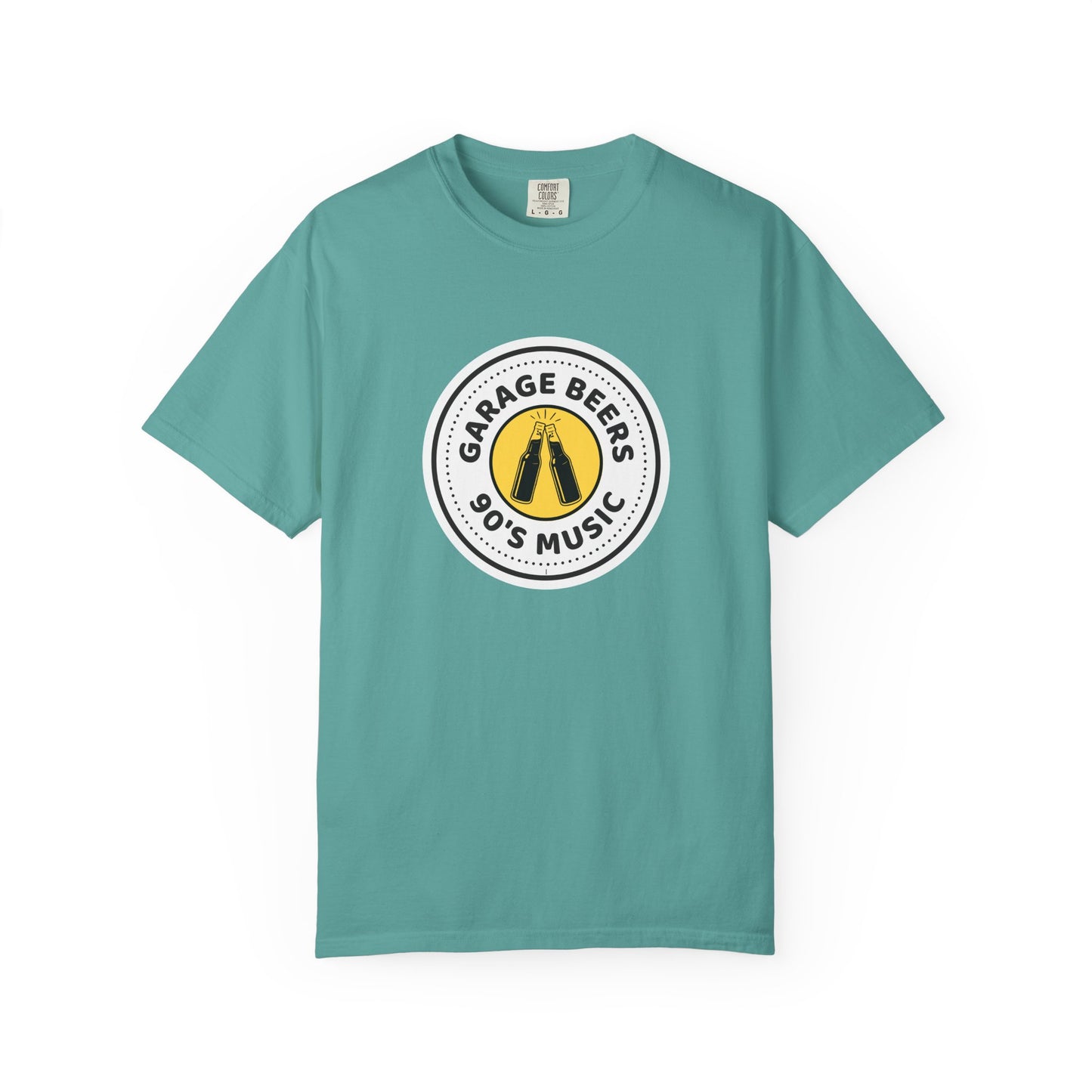90's Music Garage Beers T-Shirt, Vintage Vibe Tee, Unisex Casual Shirt, Perfect for Parties, Music Lovers Gift, Retro Style Clothing