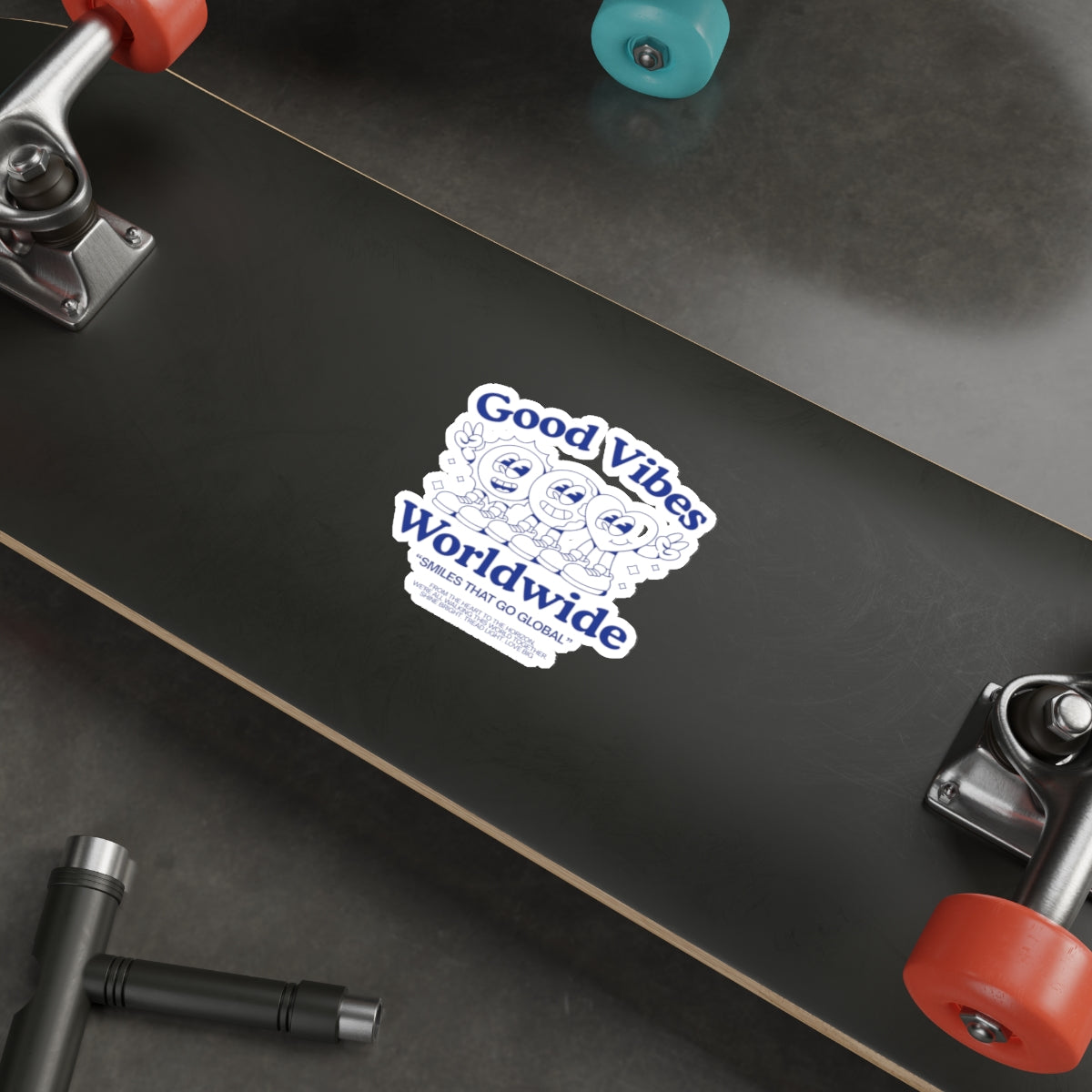 Good Vibes Worldwide Sticker