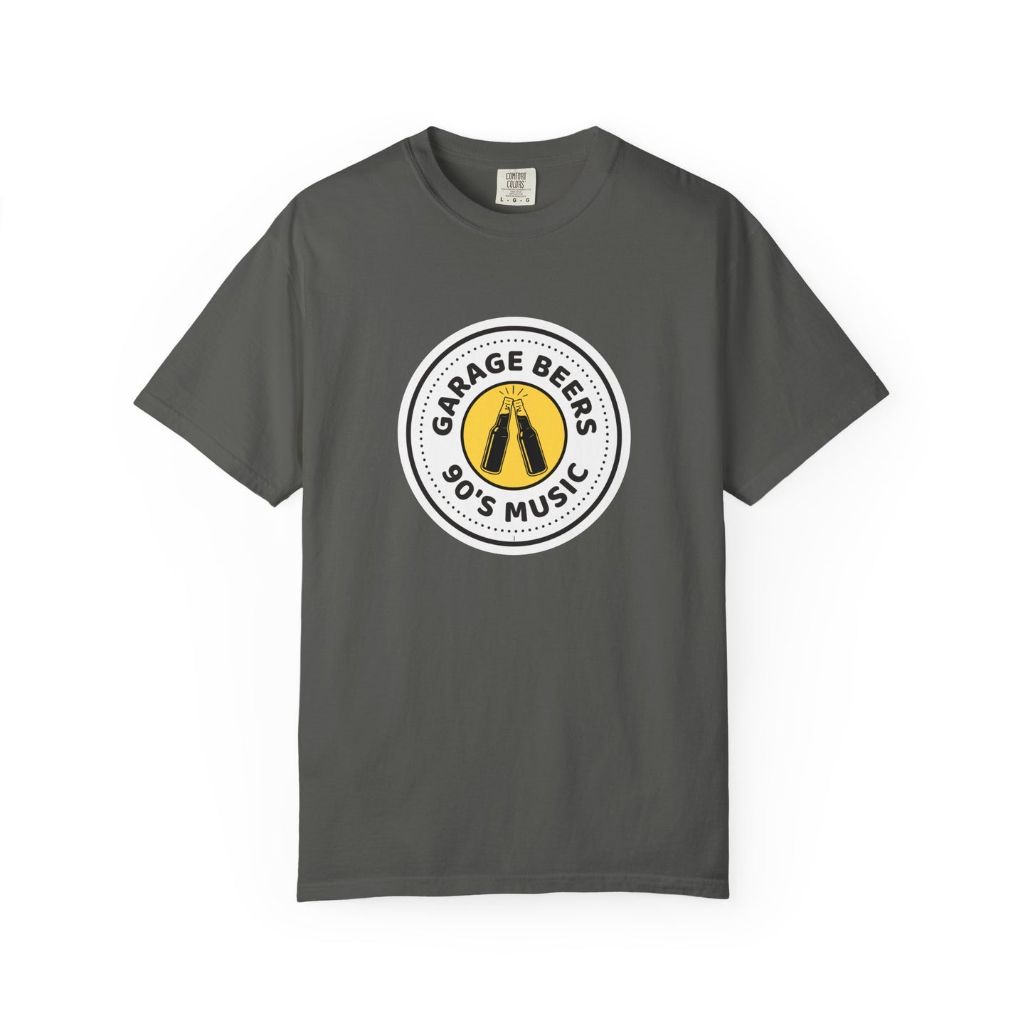 90's Music Garage Beers T-Shirt, Vintage Vibe Tee, Unisex Casual Shirt, Perfect for Parties, Music Lovers Gift, Retro Style Clothing