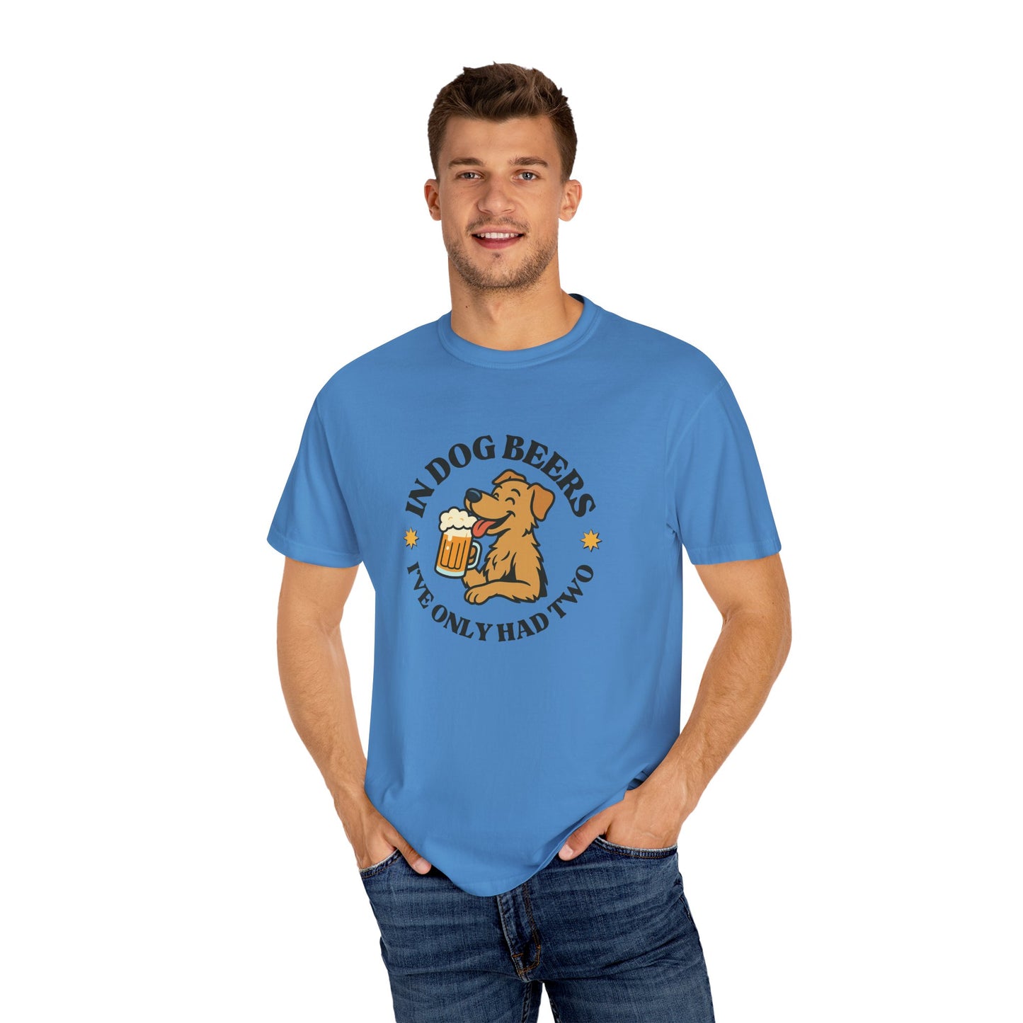 Funny Dog Beer T-shirt