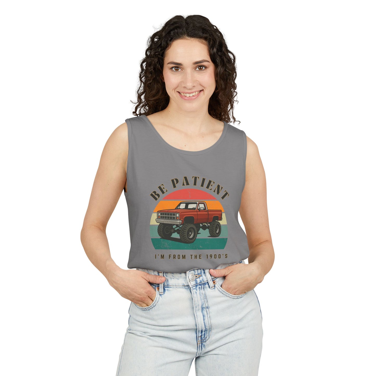 Retro 90's Graphic Tank Top - Vintage Style, Unisex Summer Wear, Casual Apparel, Gift for Nostalgic Friends