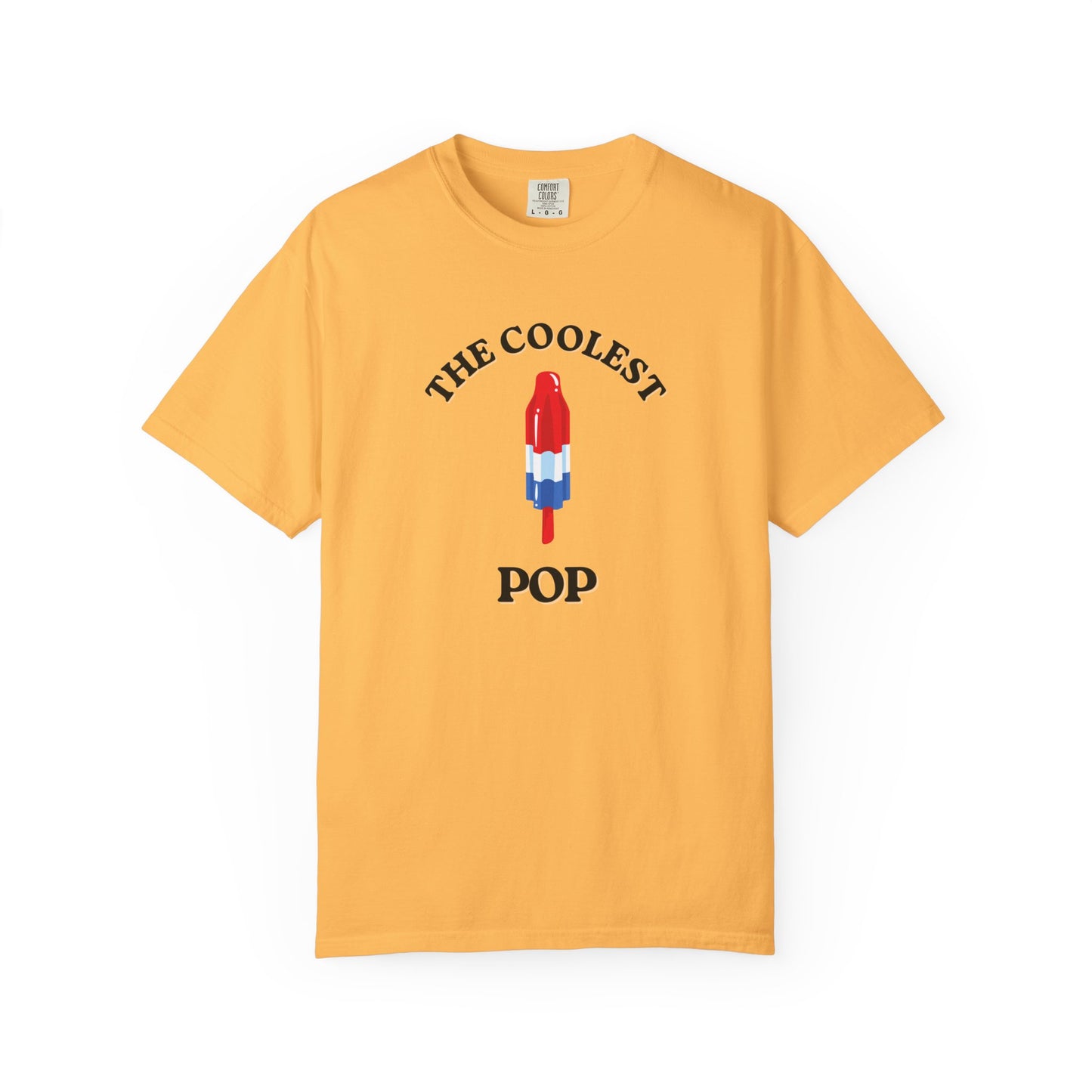 Coolest Pop T-Shirt, Fun Summer Tee, Unisex Graphic Tee, Ice Cream Lover Gift, Beach Party Shirt, Creative Summer Apparel