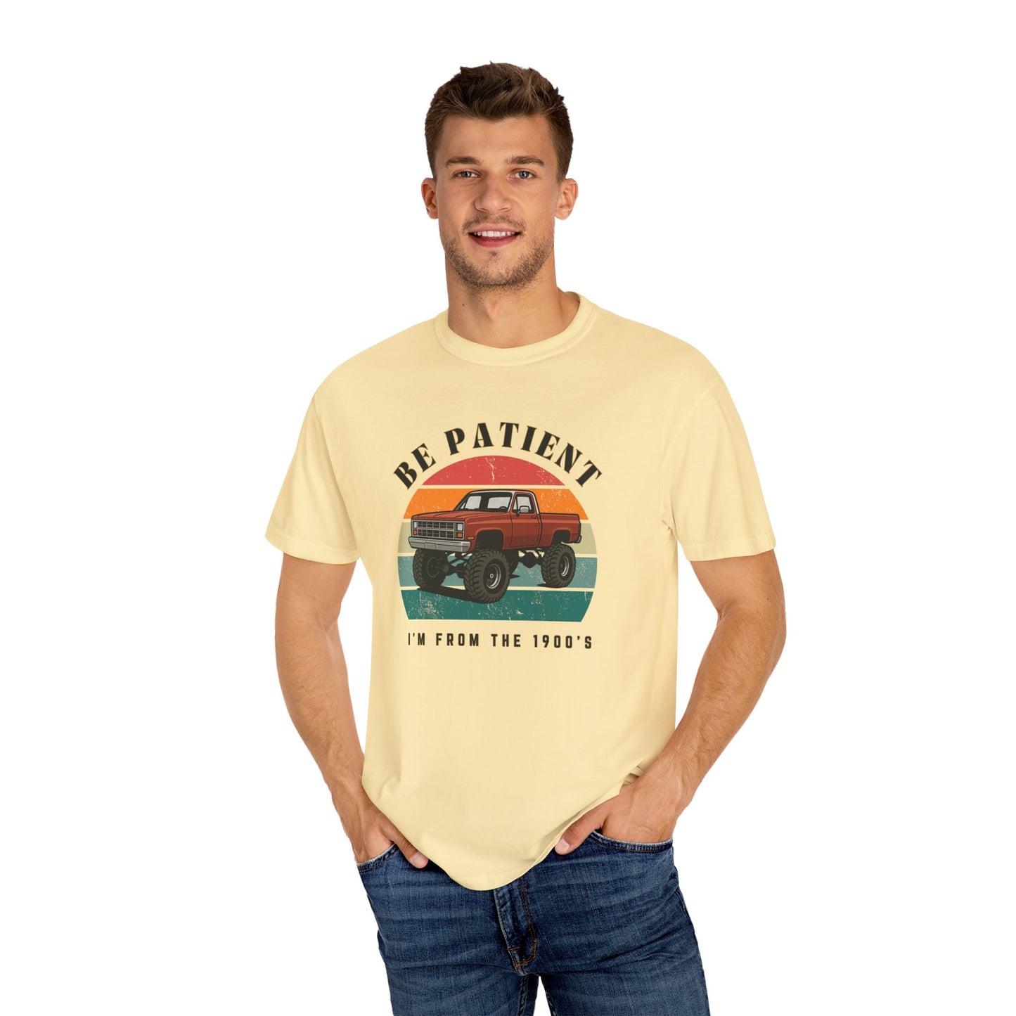 Retro 90s Graphic Tee - Vintage Style Unisex T-Shirt, Casual Wear, Gifts, Summer Style, Be Patient Design