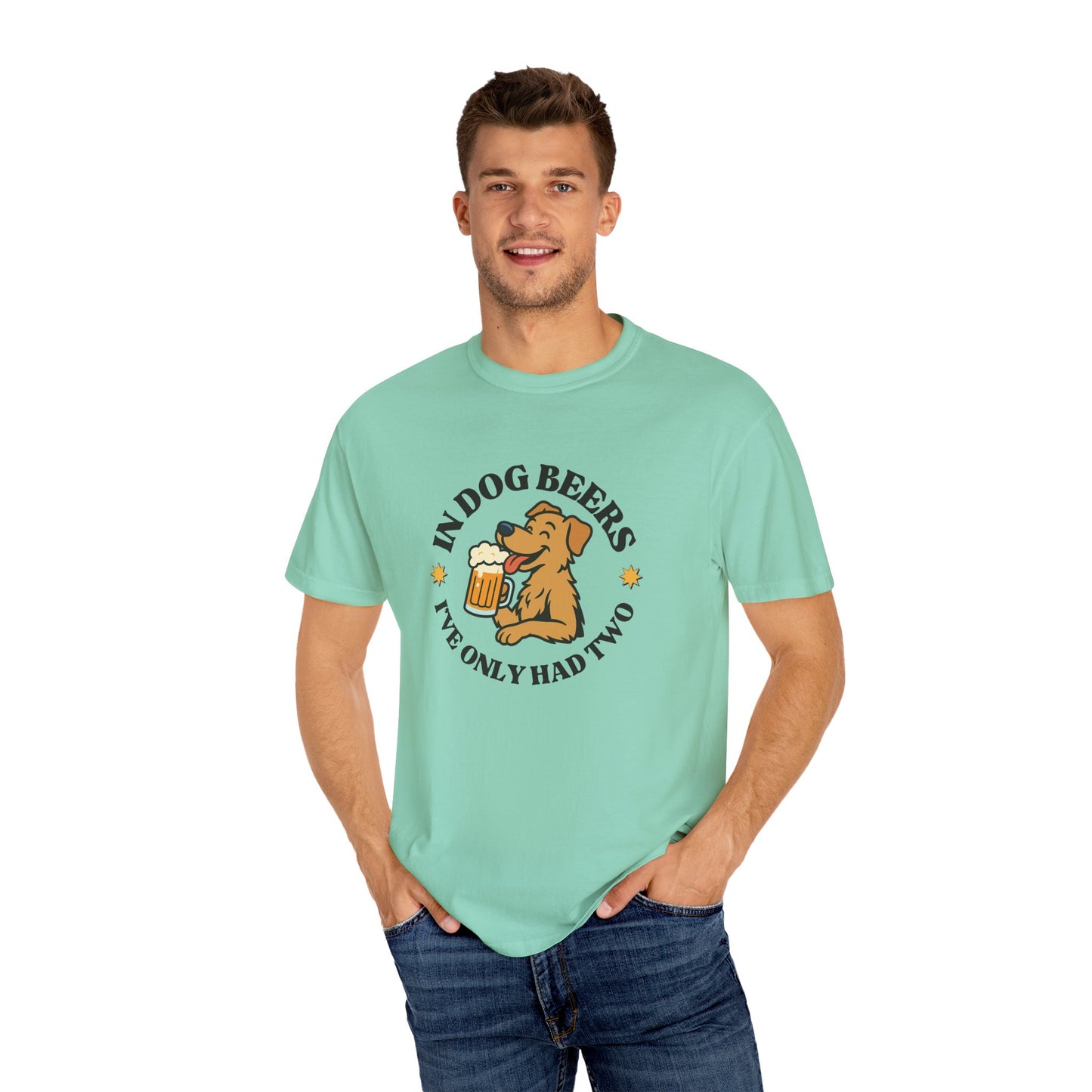 Funny Dog Beer T-shirt
