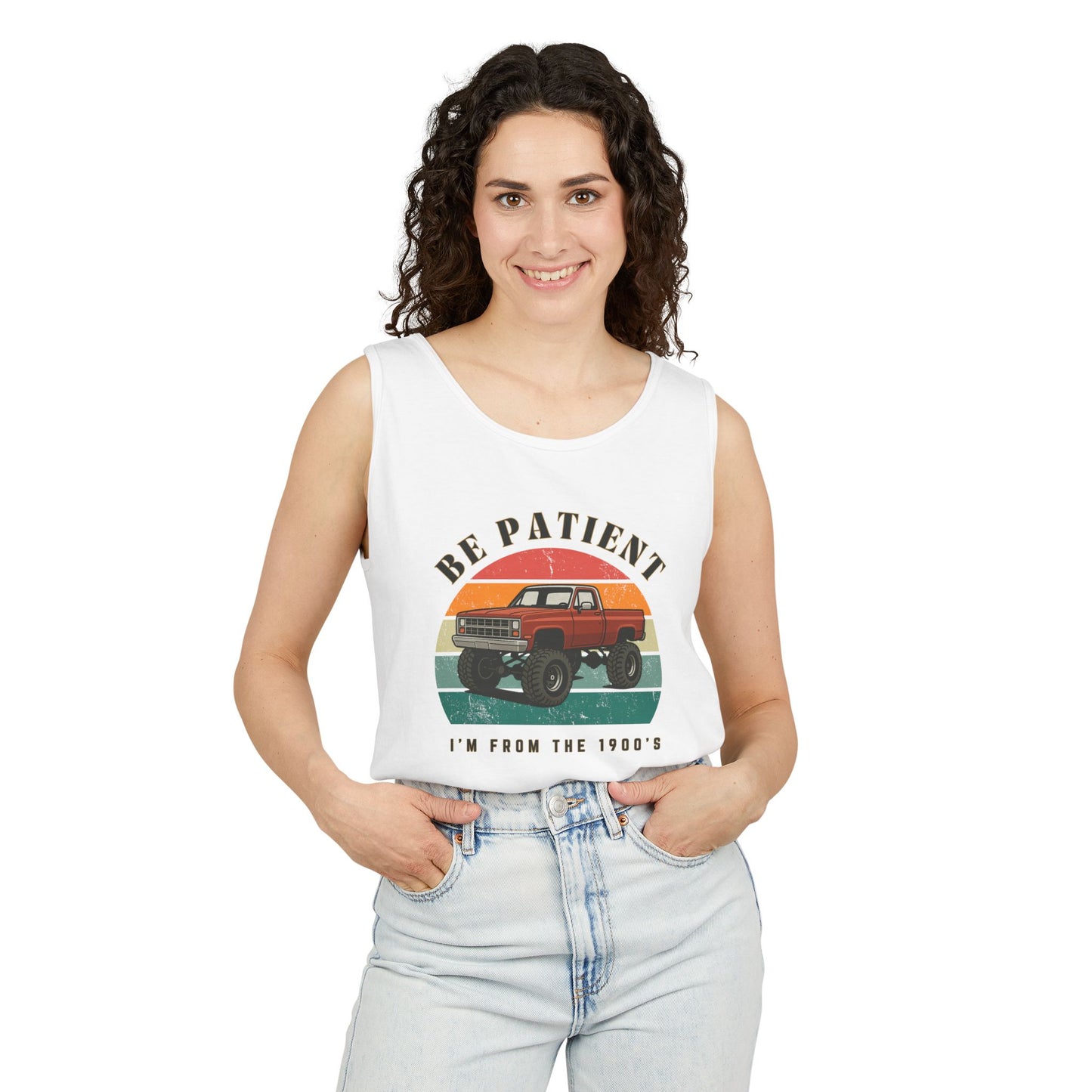 Retro 90's Graphic Tank Top - Vintage Style, Unisex Summer Wear, Casual Apparel, Gift for Nostalgic Friends