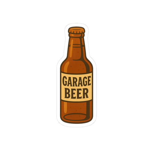 Garage Beer Kiss-Cut Stickers