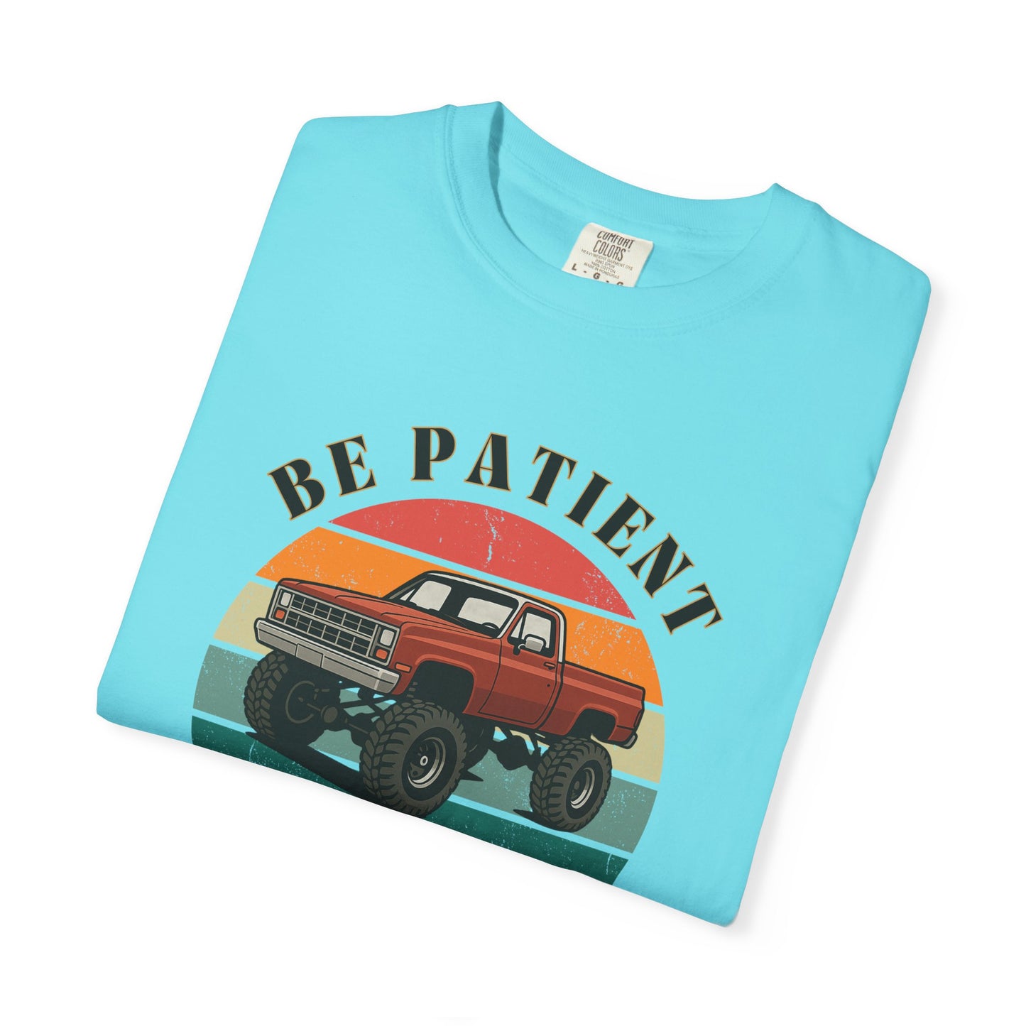 Retro 90s Graphic Tee - Vintage Style Unisex T-Shirt, Casual Wear, Gifts, Summer Style, Be Patient Design