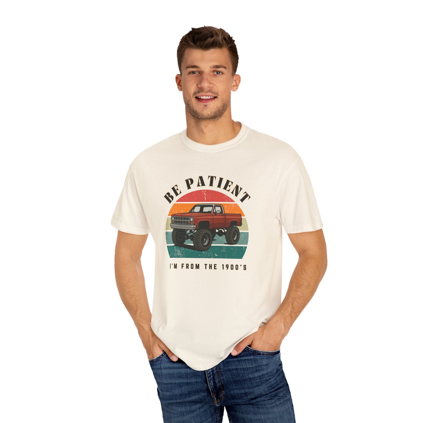 Retro 90s Graphic Tee - Vintage Style Unisex T-Shirt, Casual Wear, Gifts, Summer Style, Be Patient Design