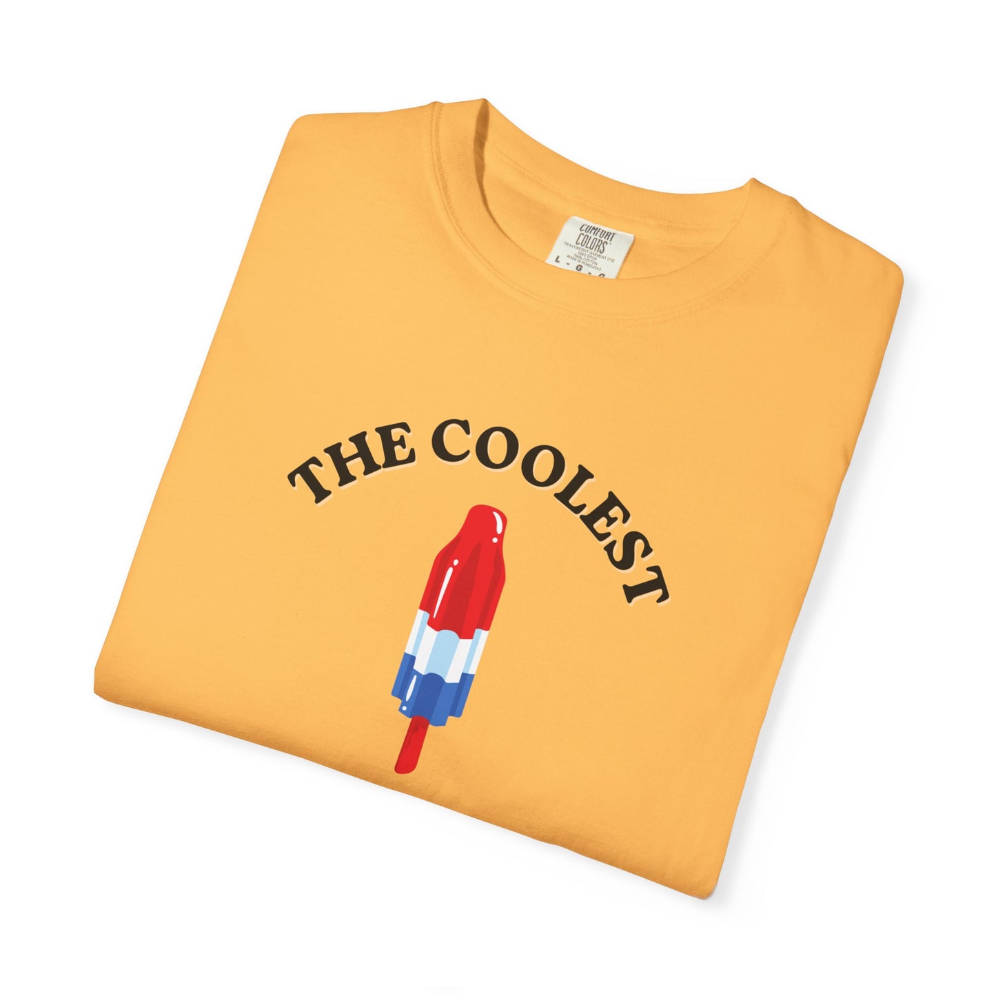 Coolest Pop T-Shirt, Fun Summer Tee, Unisex Graphic Tee, Ice Cream Lover Gift, Beach Party Shirt, Creative Summer Apparel