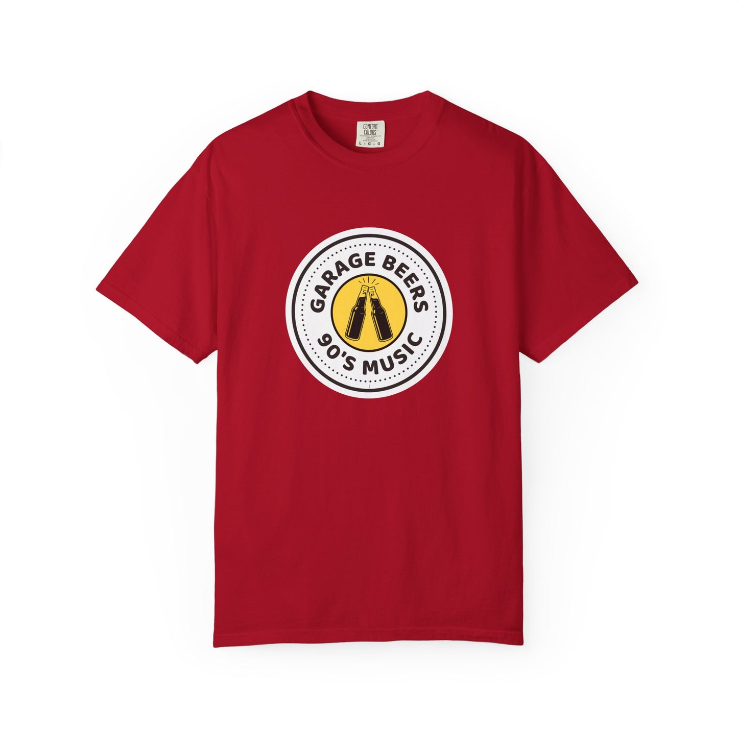 90's Music Garage Beers T-Shirt, Vintage Vibe Tee, Unisex Casual Shirt, Perfect for Parties, Music Lovers Gift, Retro Style Clothing