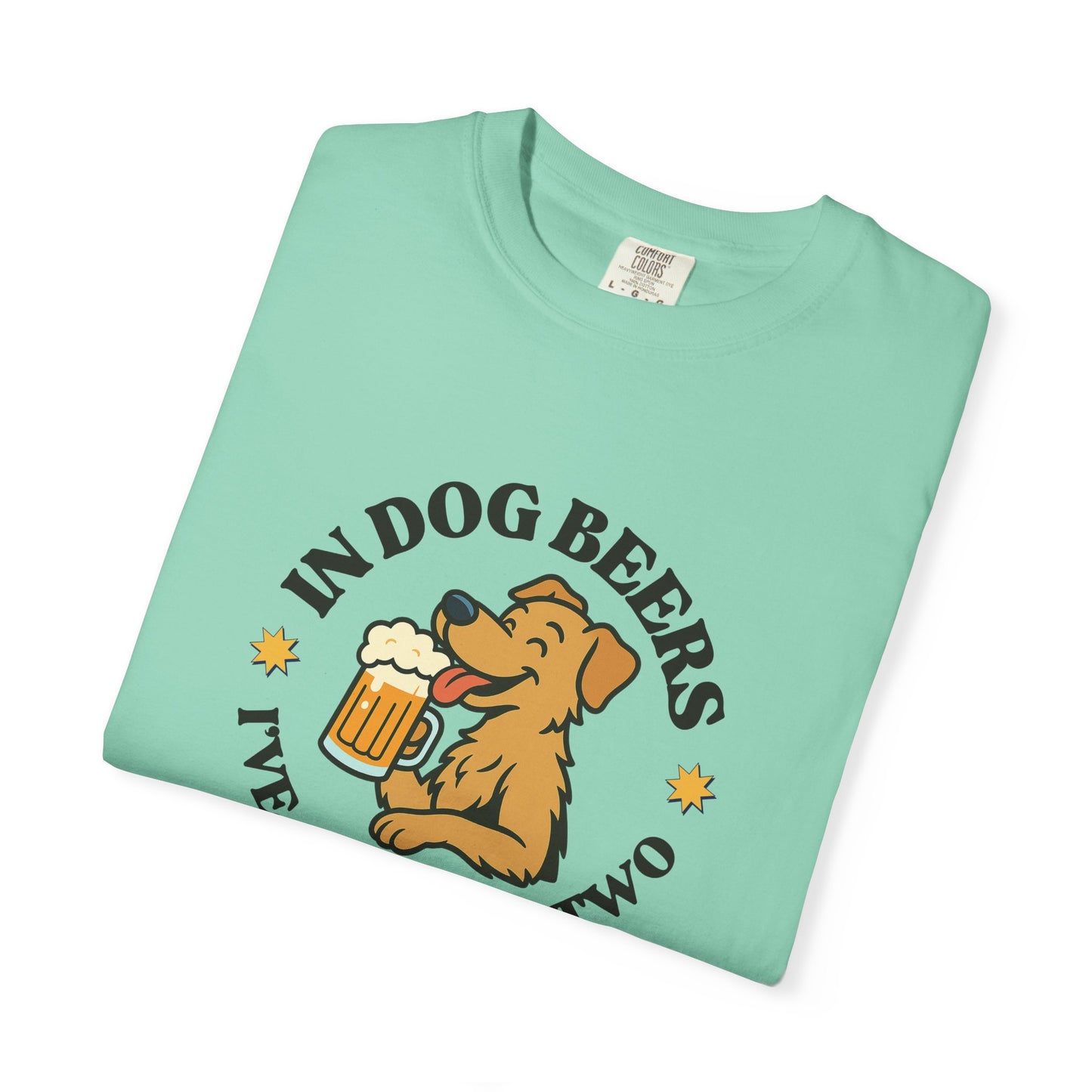 Funny Dog Beer T-shirt