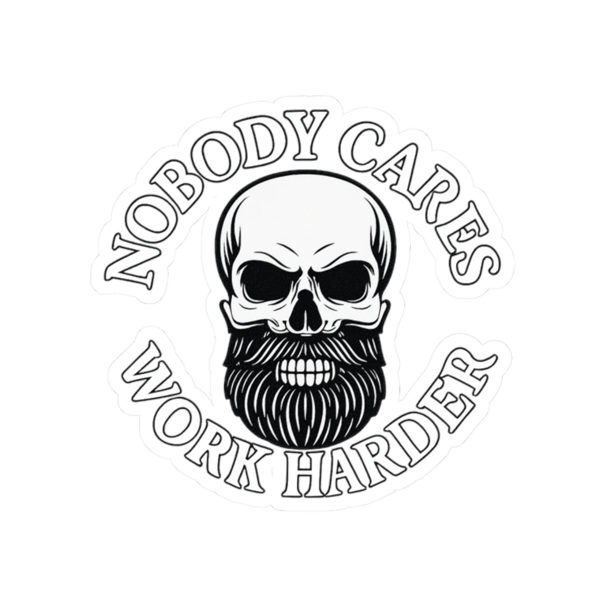 Motivational Skull Stickers