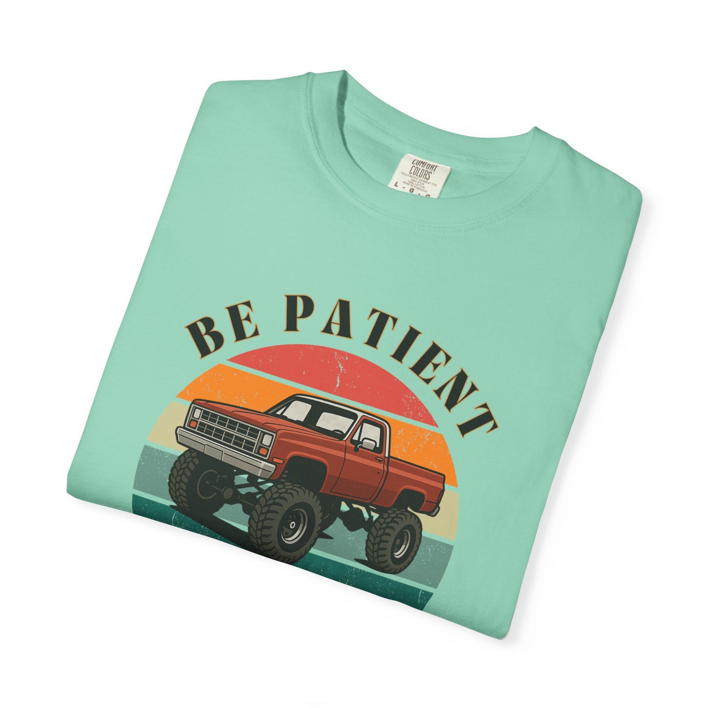 Retro 90s Graphic Tee - Vintage Style Unisex T-Shirt, Casual Wear, Gifts, Summer Style, Be Patient Design