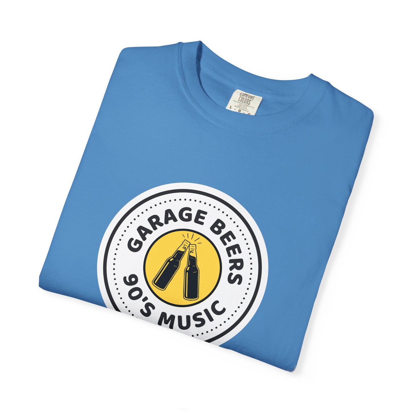 90's Music Garage Beers T-Shirt, Vintage Vibe Tee, Unisex Casual Shirt, Perfect for Parties, Music Lovers Gift, Retro Style Clothing