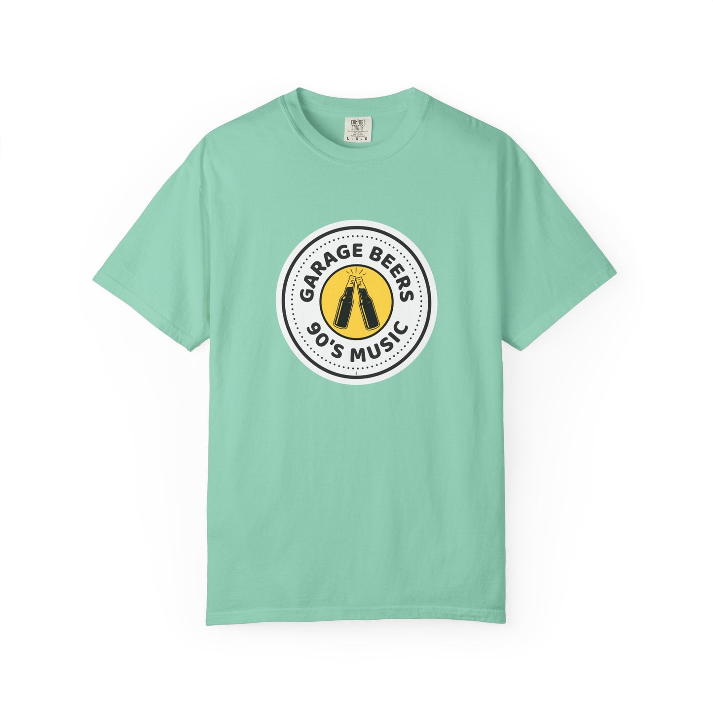 90's Music Garage Beers T-Shirt, Vintage Vibe Tee, Unisex Casual Shirt, Perfect for Parties, Music Lovers Gift, Retro Style Clothing