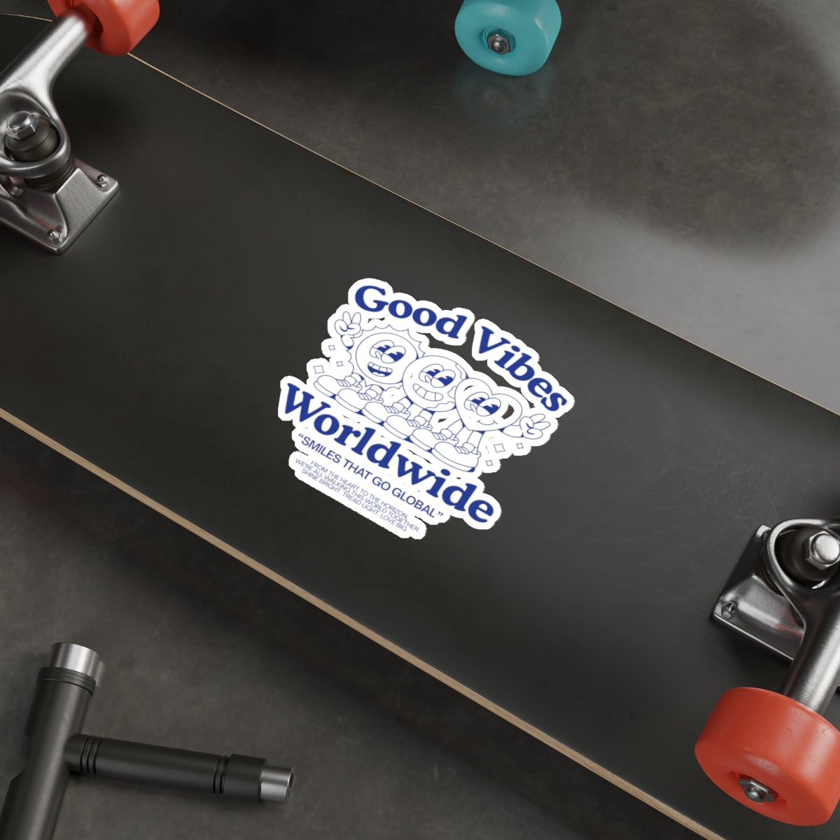 Good Vibes Worldwide Sticker
