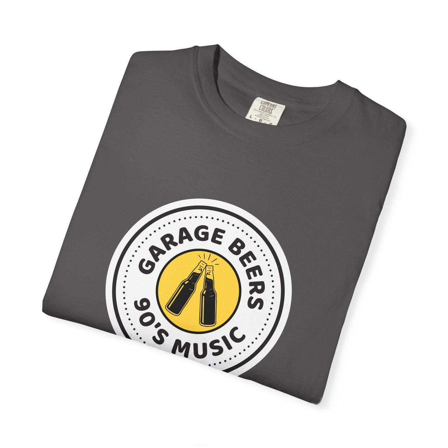90's Music Garage Beers T-Shirt, Vintage Vibe Tee, Unisex Casual Shirt, Perfect for Parties, Music Lovers Gift, Retro Style Clothing