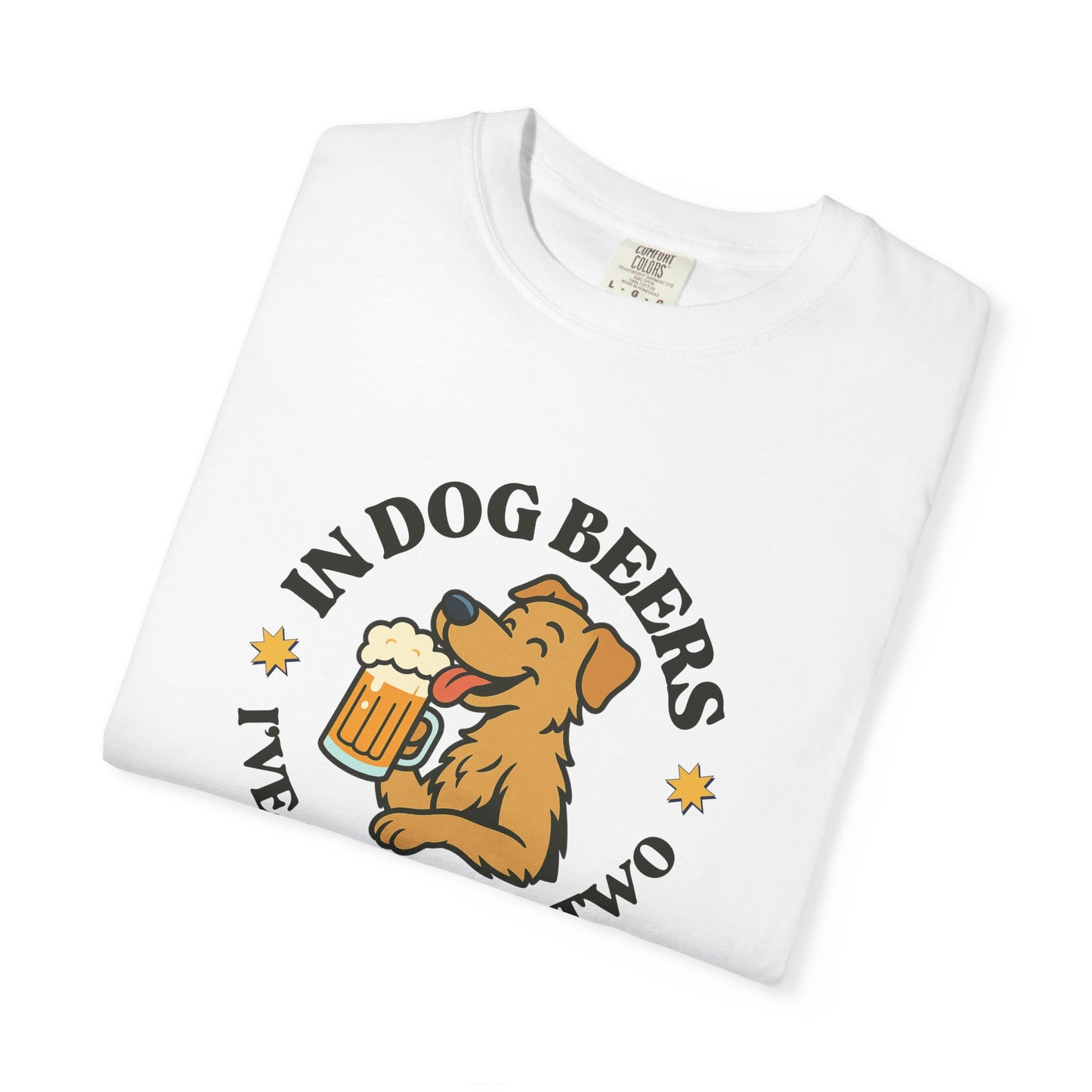 Funny Dog Beer T-shirt