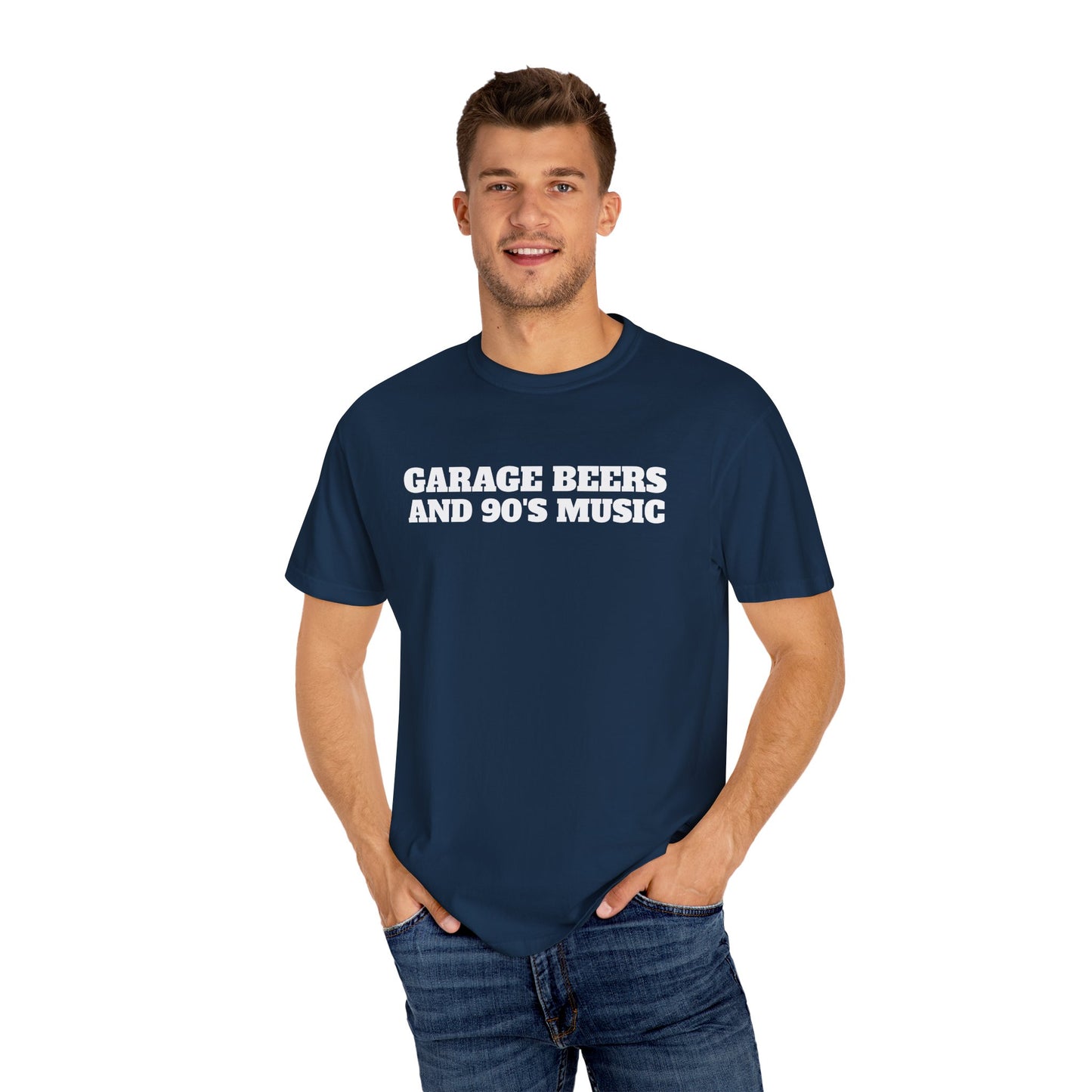 Beer & Nineties Music Unisex Tee