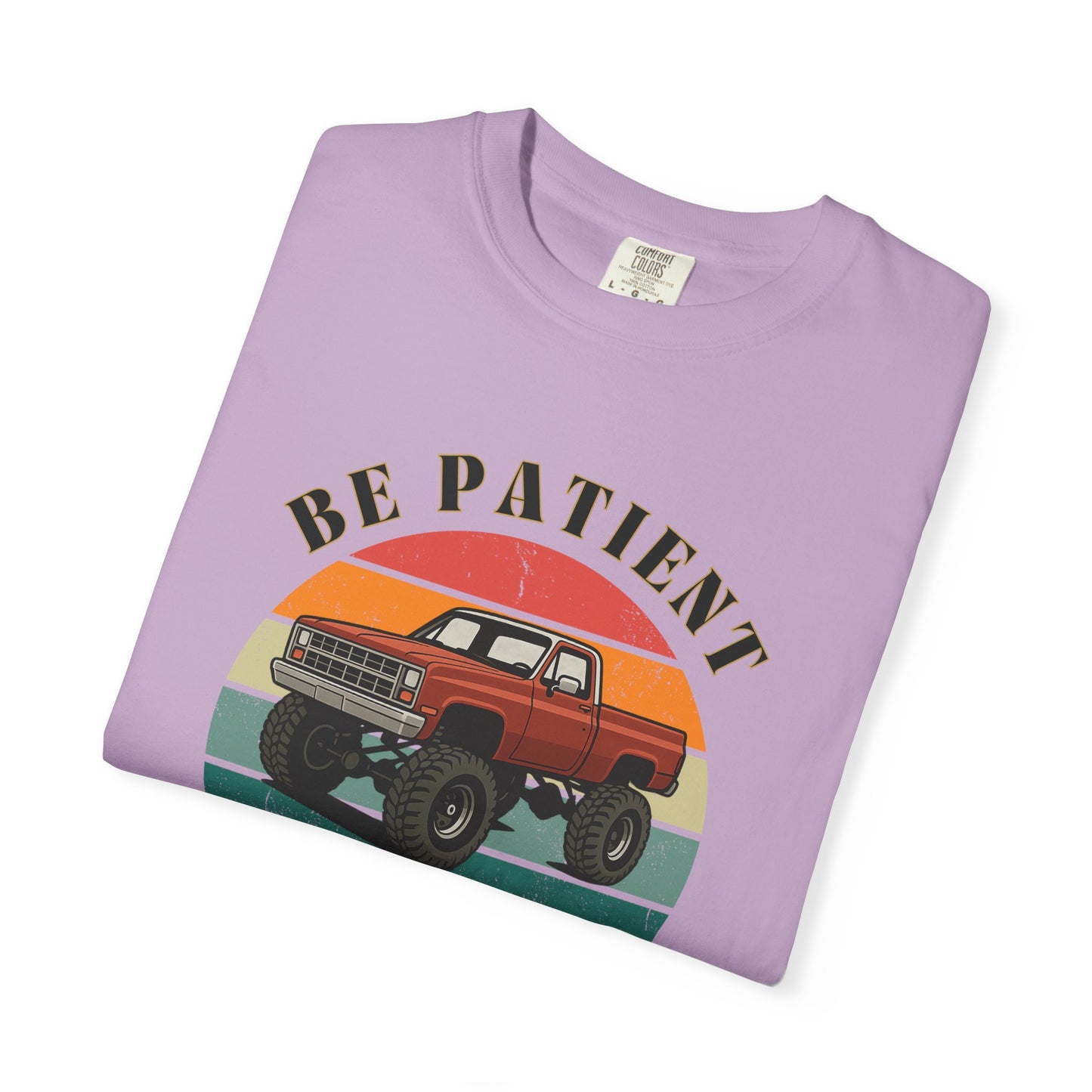 Retro 90s Graphic Tee - Vintage Style Unisex T-Shirt, Casual Wear, Gifts, Summer Style, Be Patient Design