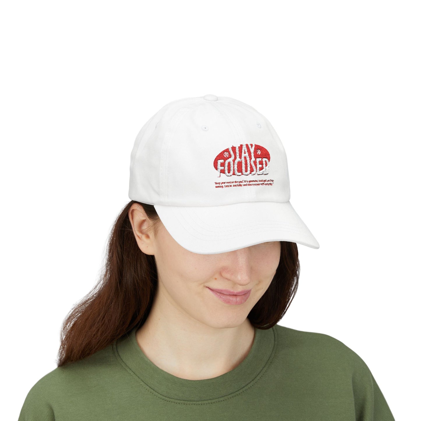 Stay Focused Retro Dad Cap