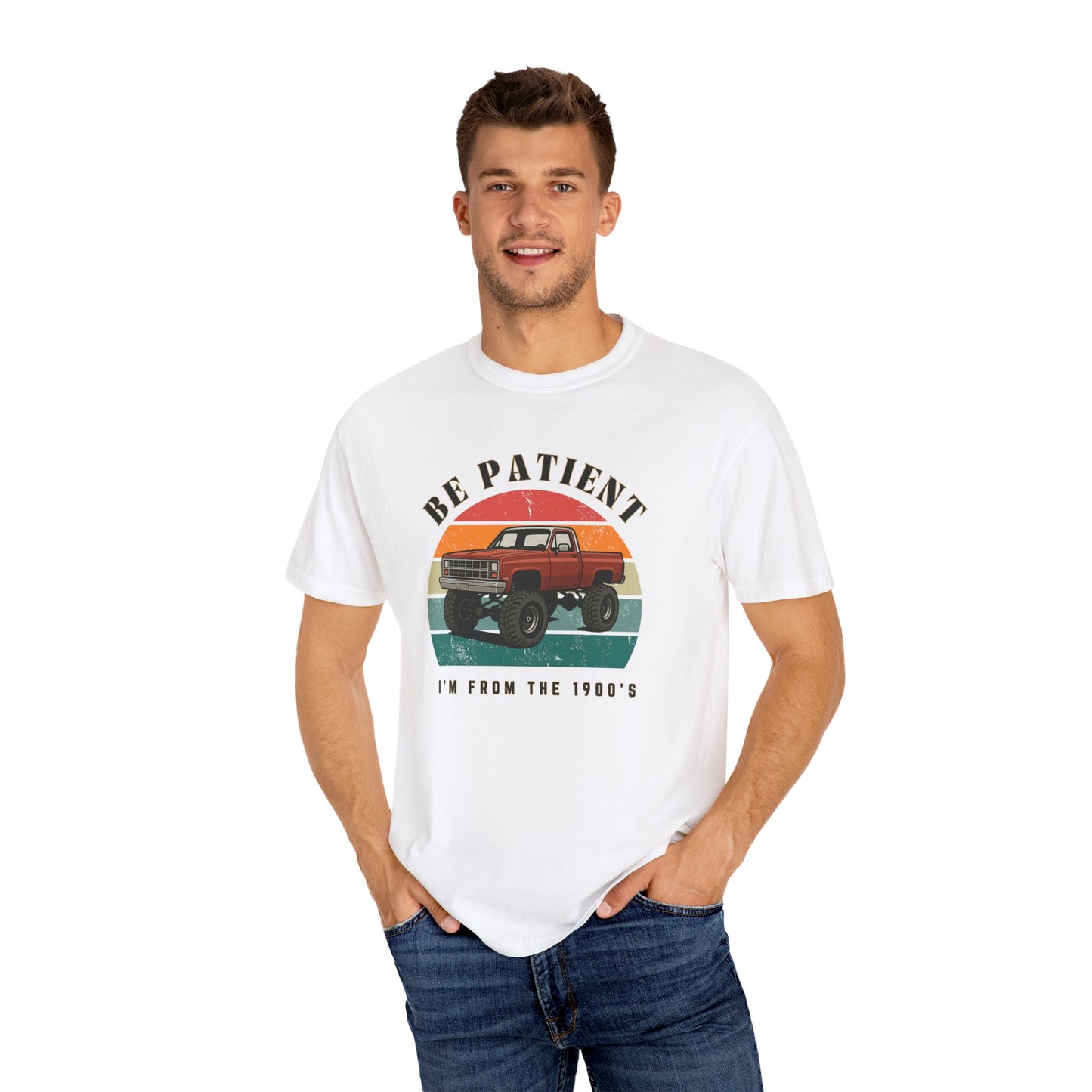 Retro 90s Graphic Tee - Vintage Style Unisex T-Shirt, Casual Wear, Gifts, Summer Style, Be Patient Design