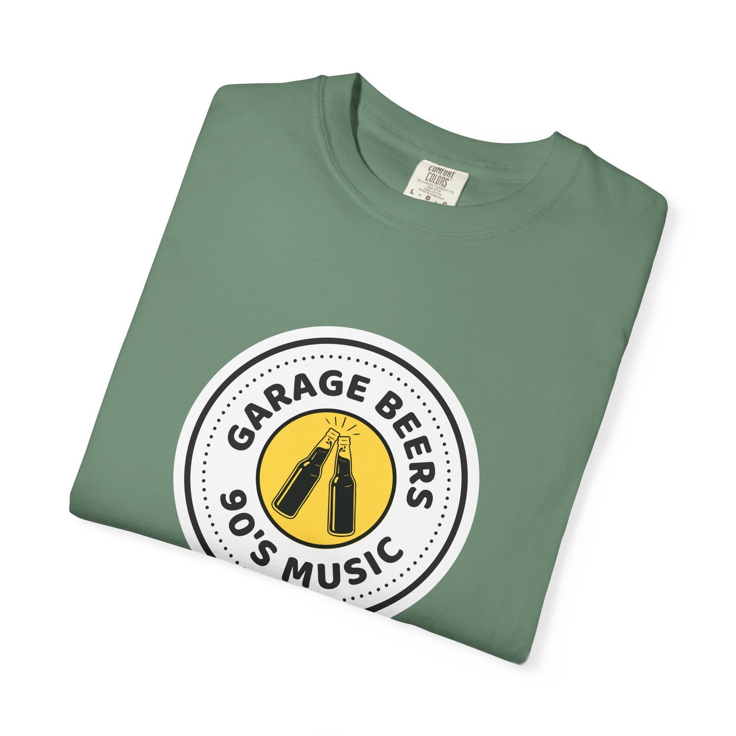90's Music Garage Beers T-Shirt, Vintage Vibe Tee, Unisex Casual Shirt, Perfect for Parties, Music Lovers Gift, Retro Style Clothing
