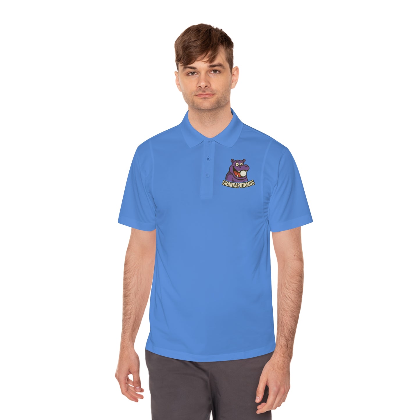 Sporty Men's Polo Shirt, Casual Work Wear, Athletic Style, Golf Tournament Shirt, Everyday Comfort Wear