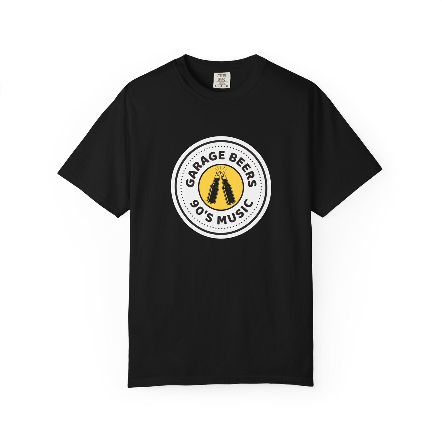 90's Music Garage Beers T-Shirt, Vintage Vibe Tee, Unisex Casual Shirt, Perfect for Parties, Music Lovers Gift, Retro Style Clothing