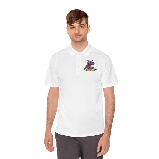 Sporty Men's Polo Shirt, Casual Work Wear, Athletic Style, Golf Tournament Shirt, Everyday Comfort Wear