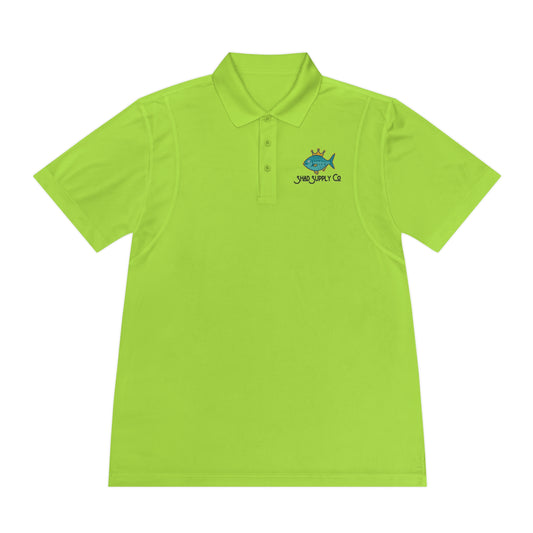 Men's Sport Polo Shirt, Casual Men's Wear, Great for Golf or Fishing, Summer Essentials, Nautical Themed Fashion