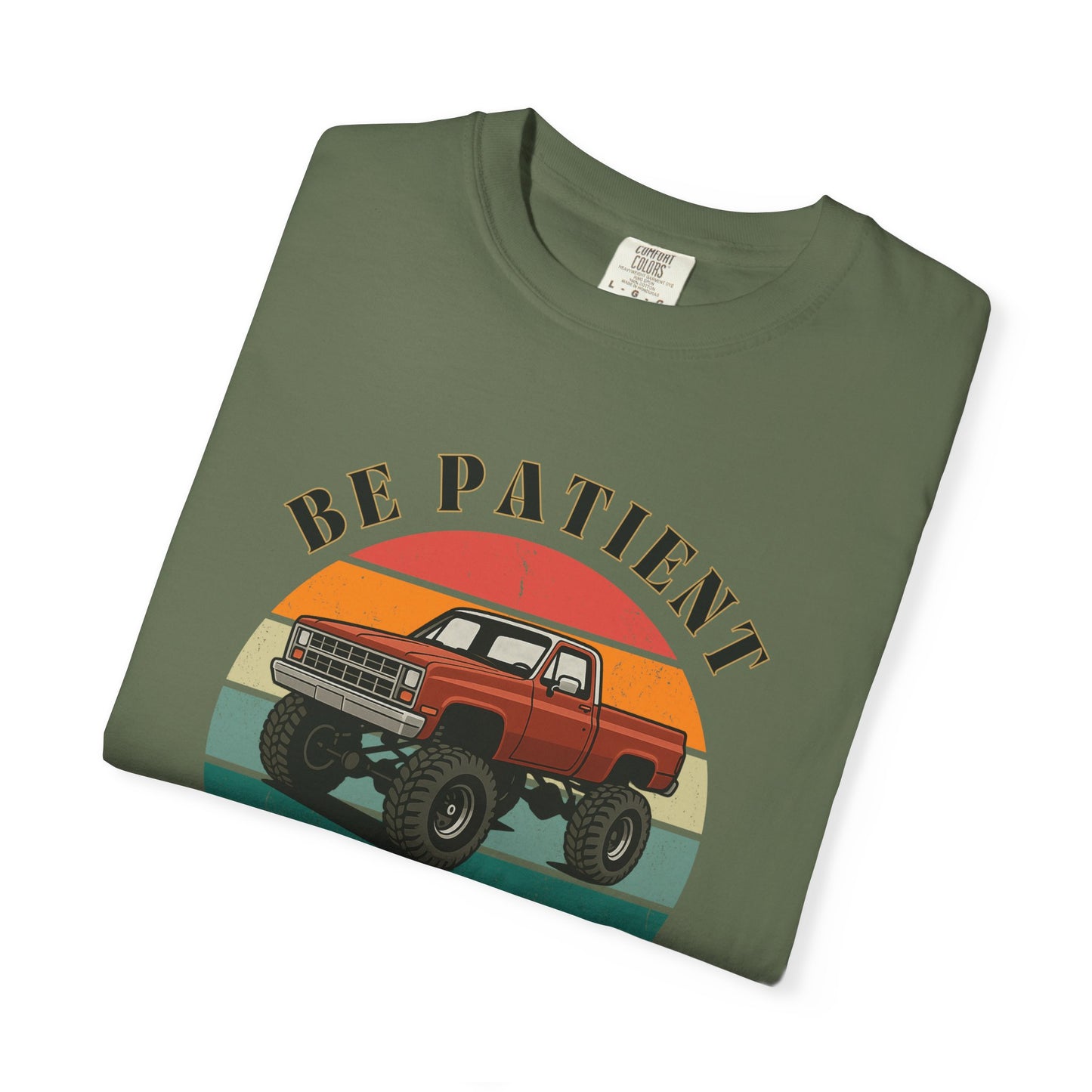 Retro 90s Graphic Tee - Vintage Style Unisex T-Shirt, Casual Wear, Gifts, Summer Style, Be Patient Design